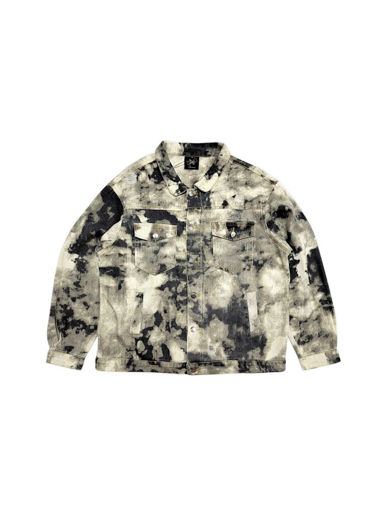 |SIZE L| KASHENG DISTRESSED JACKET AOL-032