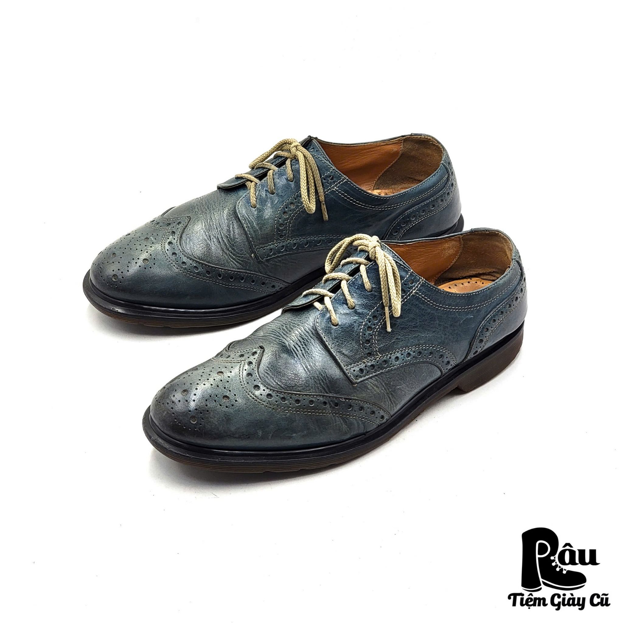 |SIZE 46| DR.MARTENS 1A62 WINGTIPS DERBY SHOES ZH46-5591