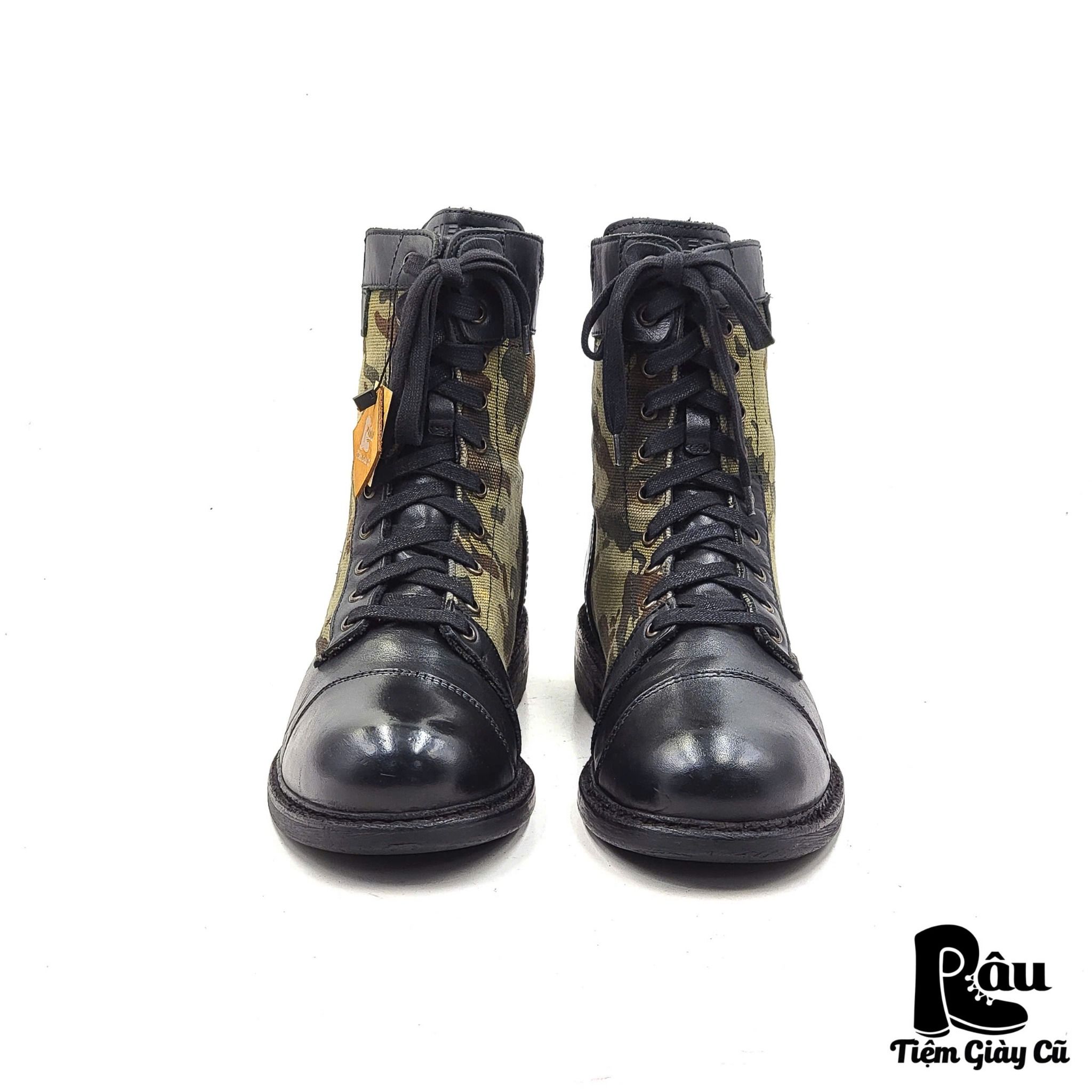 |SIZE 43| DIESEL CASSIDY CAMO LACE UP BOOT Z43-5687