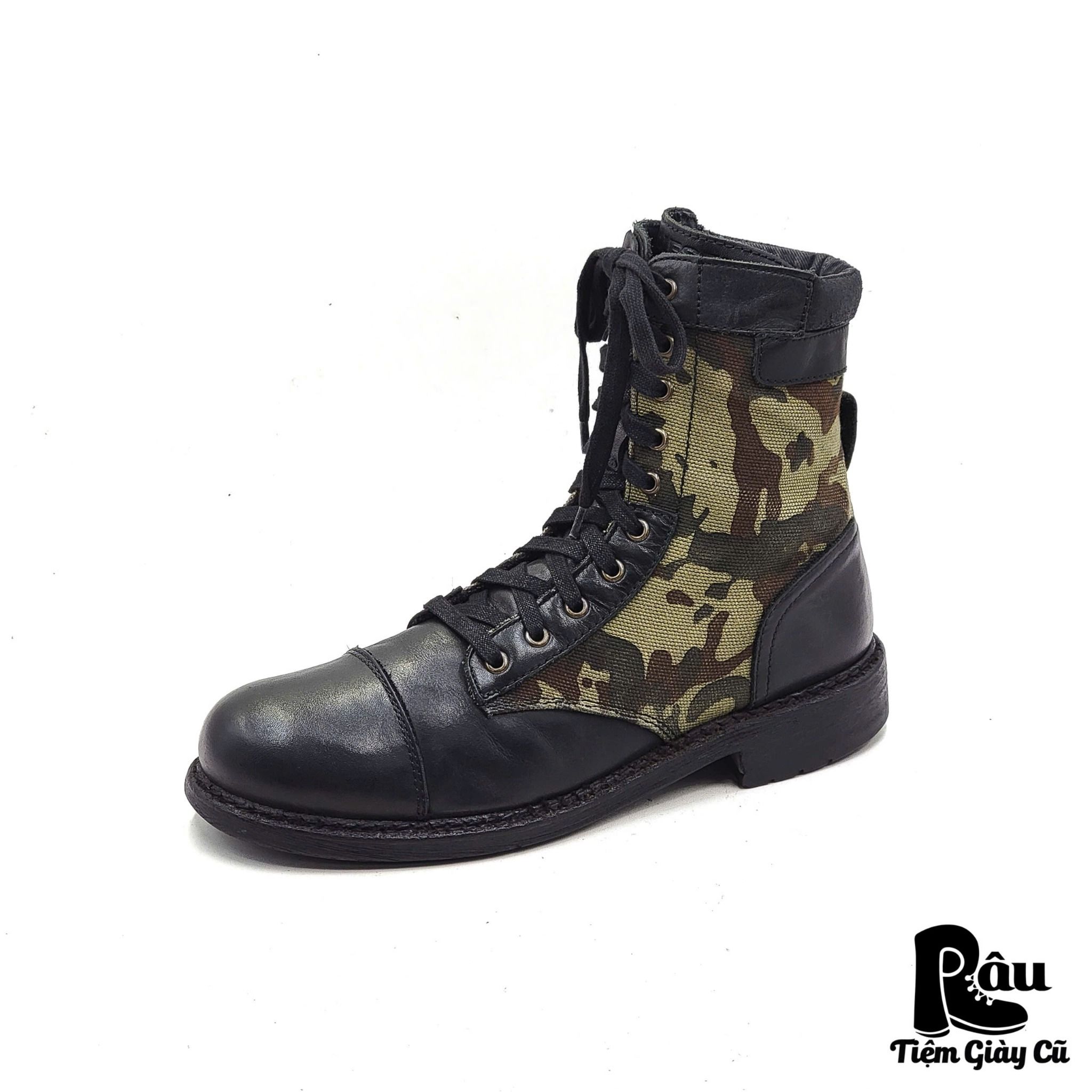 |SIZE 43| DIESEL CASSIDY CAMO LACE UP BOOT Z43-5687