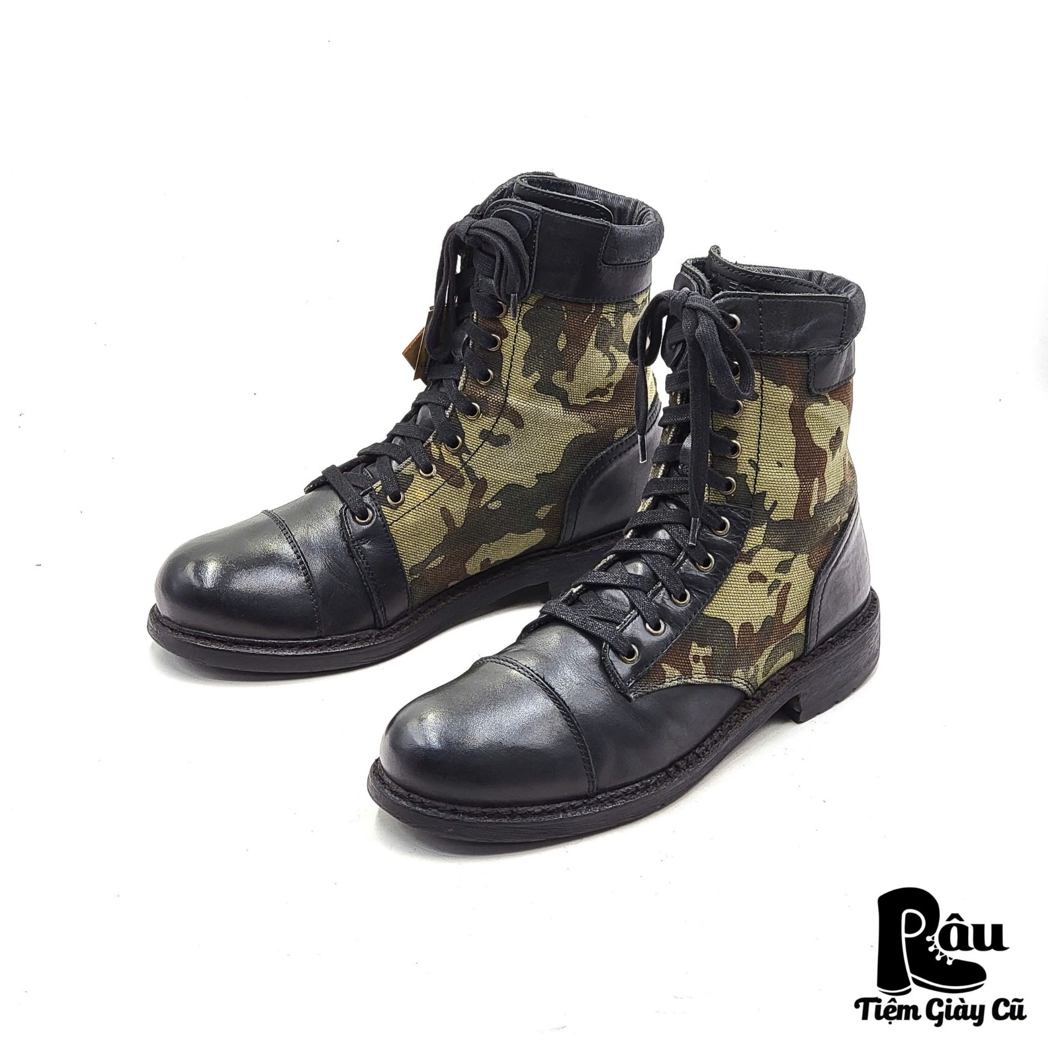 |SIZE 43| DIESEL CASSIDY CAMO LACE UP BOOT Z43-5687