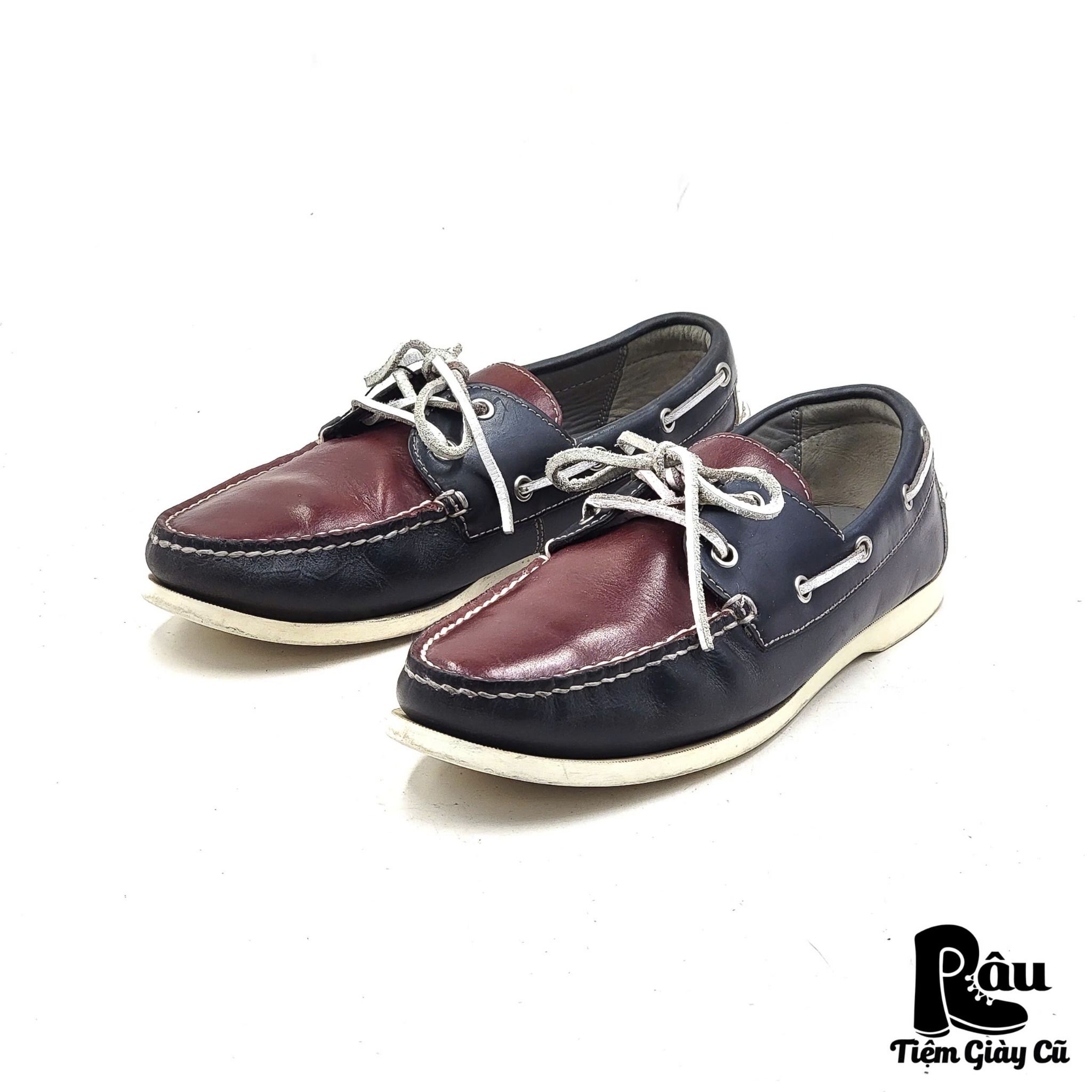 |SIZE 39| REGAL TRICOLOR BOAT SHOES AIB39-5930