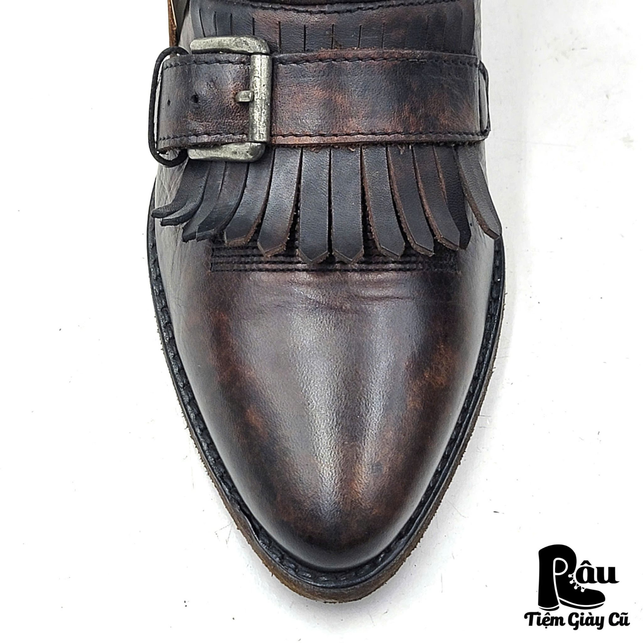 |SIZE 38| KSUBI KILTIE-STRAP BOOT W SIDE ZIP Z38-5957