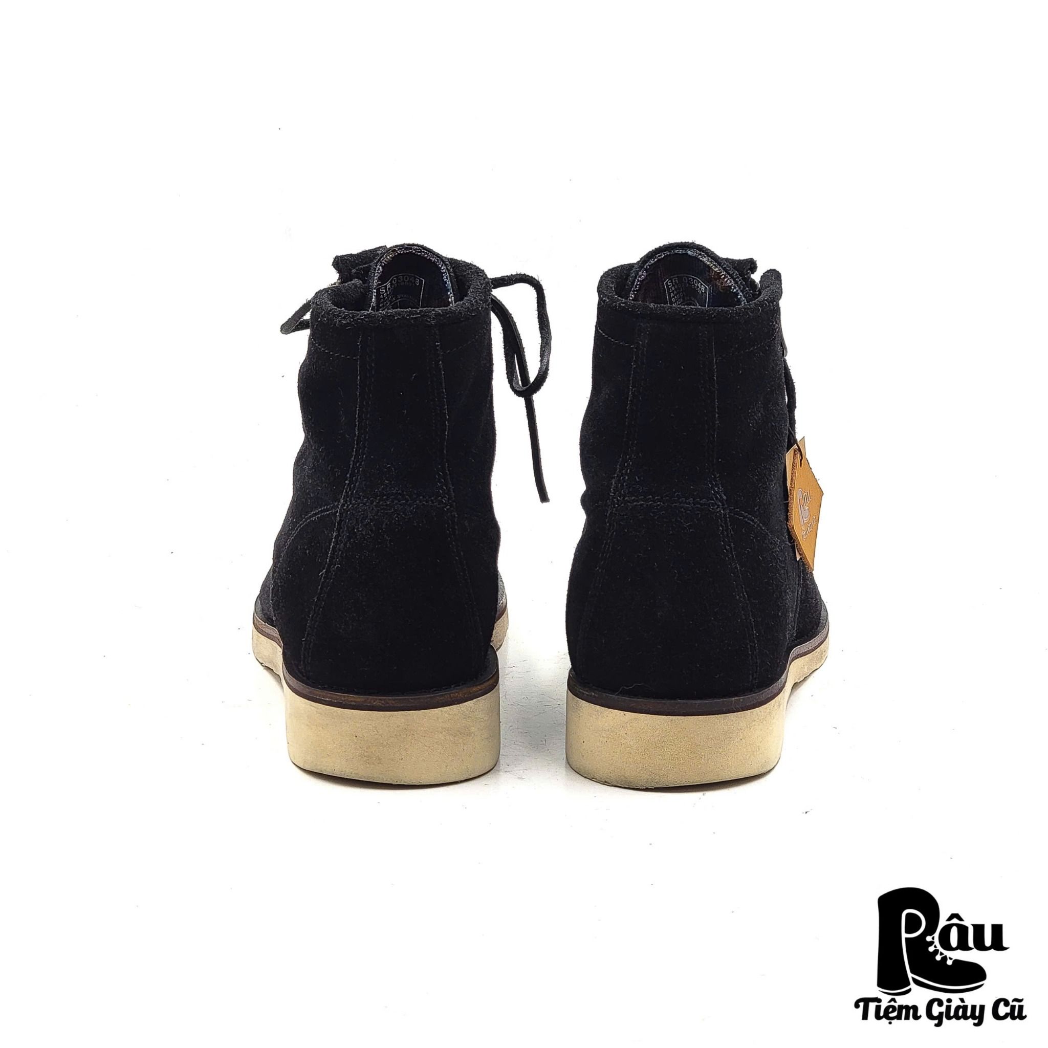 |SIZE 40| STEFANOROSSI SR03048 LACE UP W ZIP BOOT Z40-5277