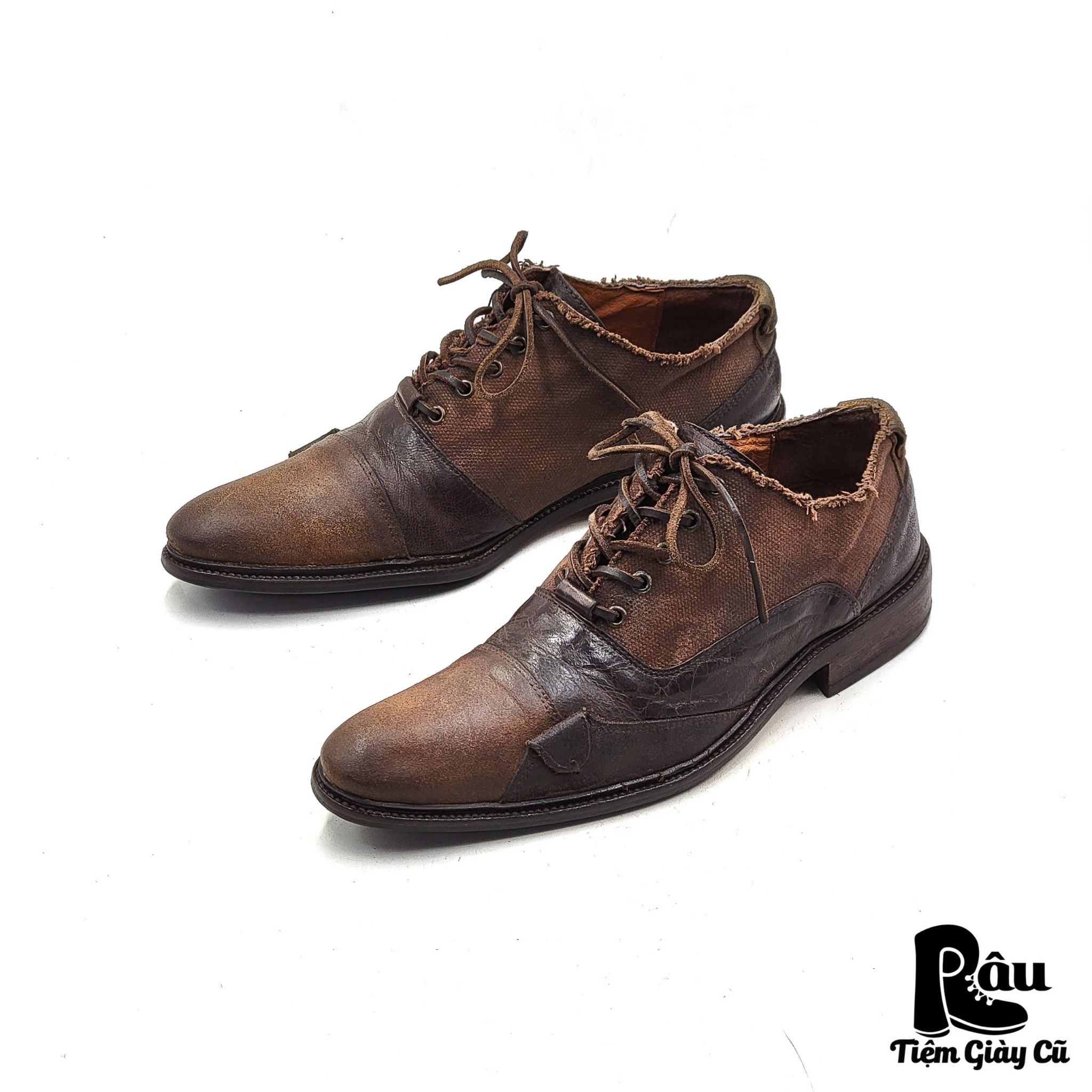 |SIZE 41| BOCAGE OXFORD SHOES AG41-6051