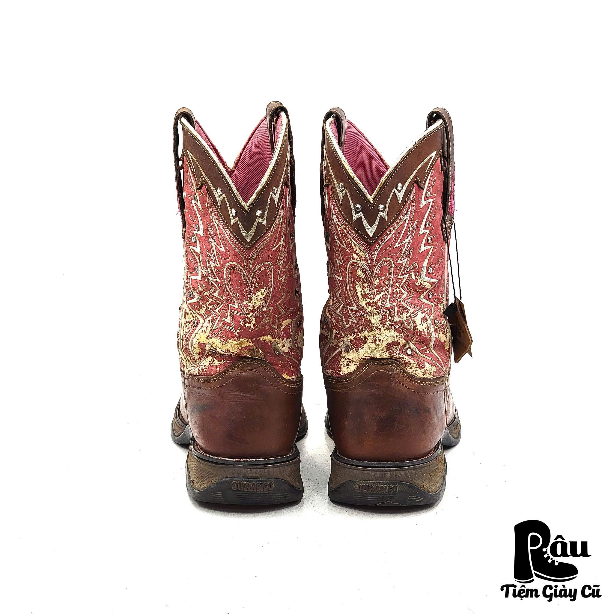 |SIZE 38.5| DURANGO REBEL GIRL COWBOY BOOT B38.5-4868