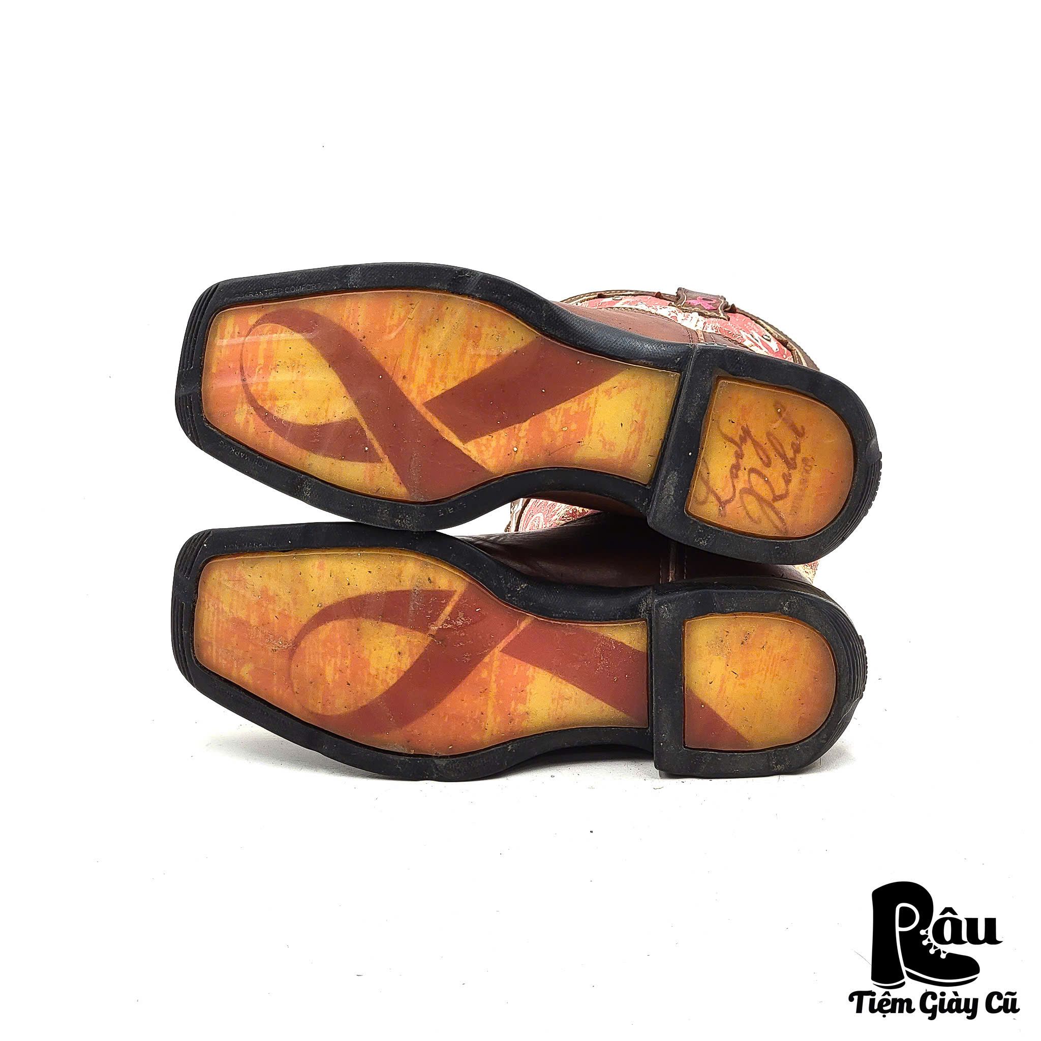 |SIZE 38.5| DURANGO REBEL GIRL COWBOY BOOT B38.5-4868
