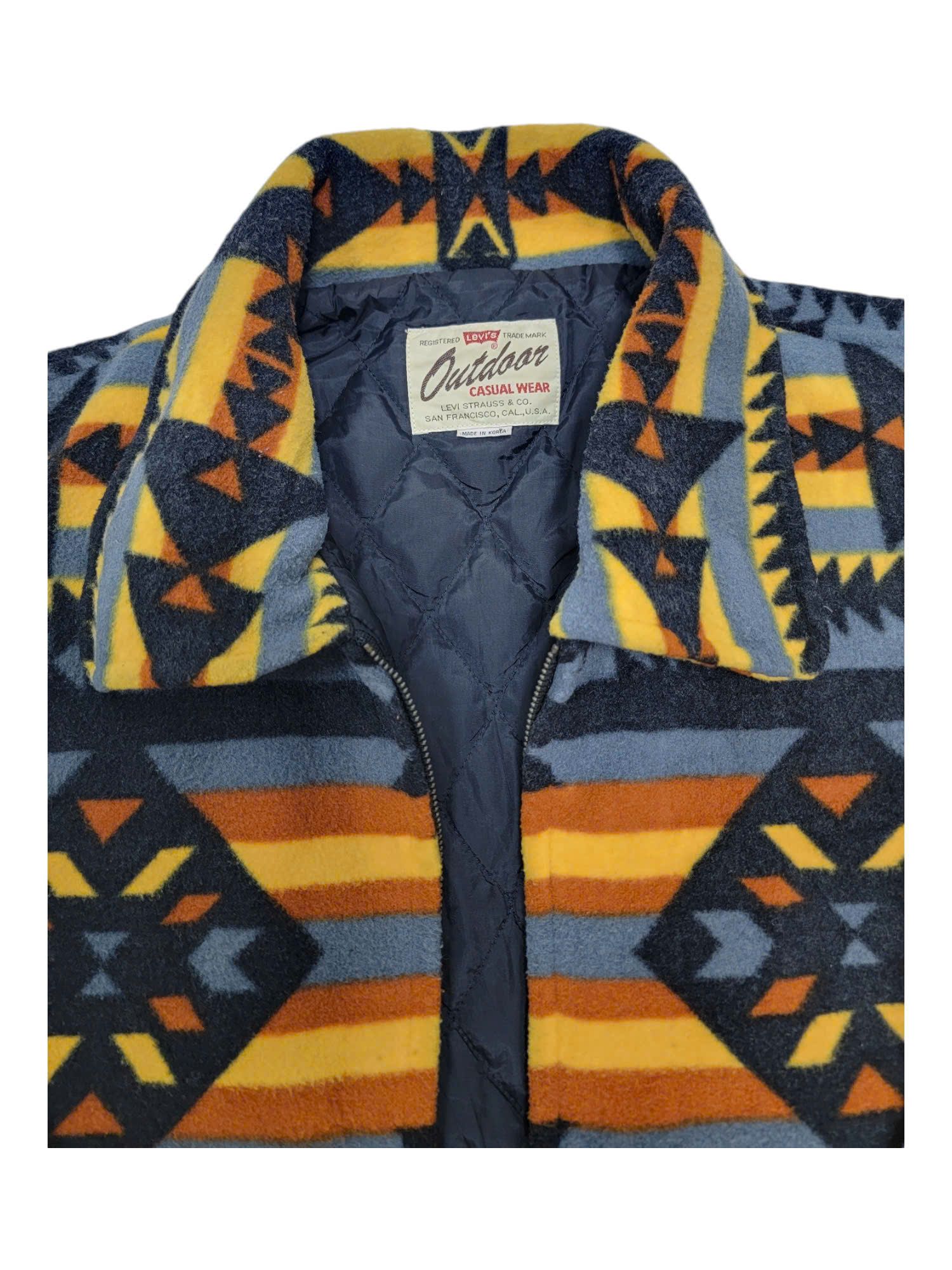 |SIZE XL| LEVI'S NATIVE STRIKING YELLOW WOOL JACKET AOXL-6172