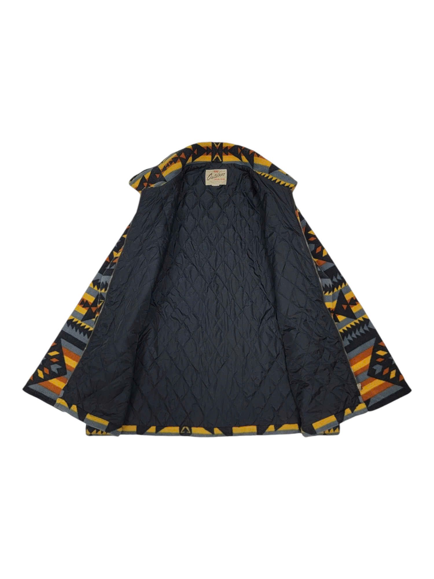 |SIZE XL| LEVI'S NATIVE STRIKING YELLOW WOOL JACKET AOXL-6172