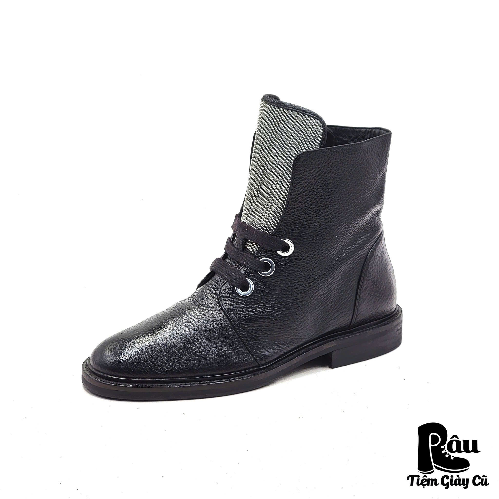|SIZE 37| STEFFEN SCHRAUT LACE UP BOOT W ZIP Z37-4734