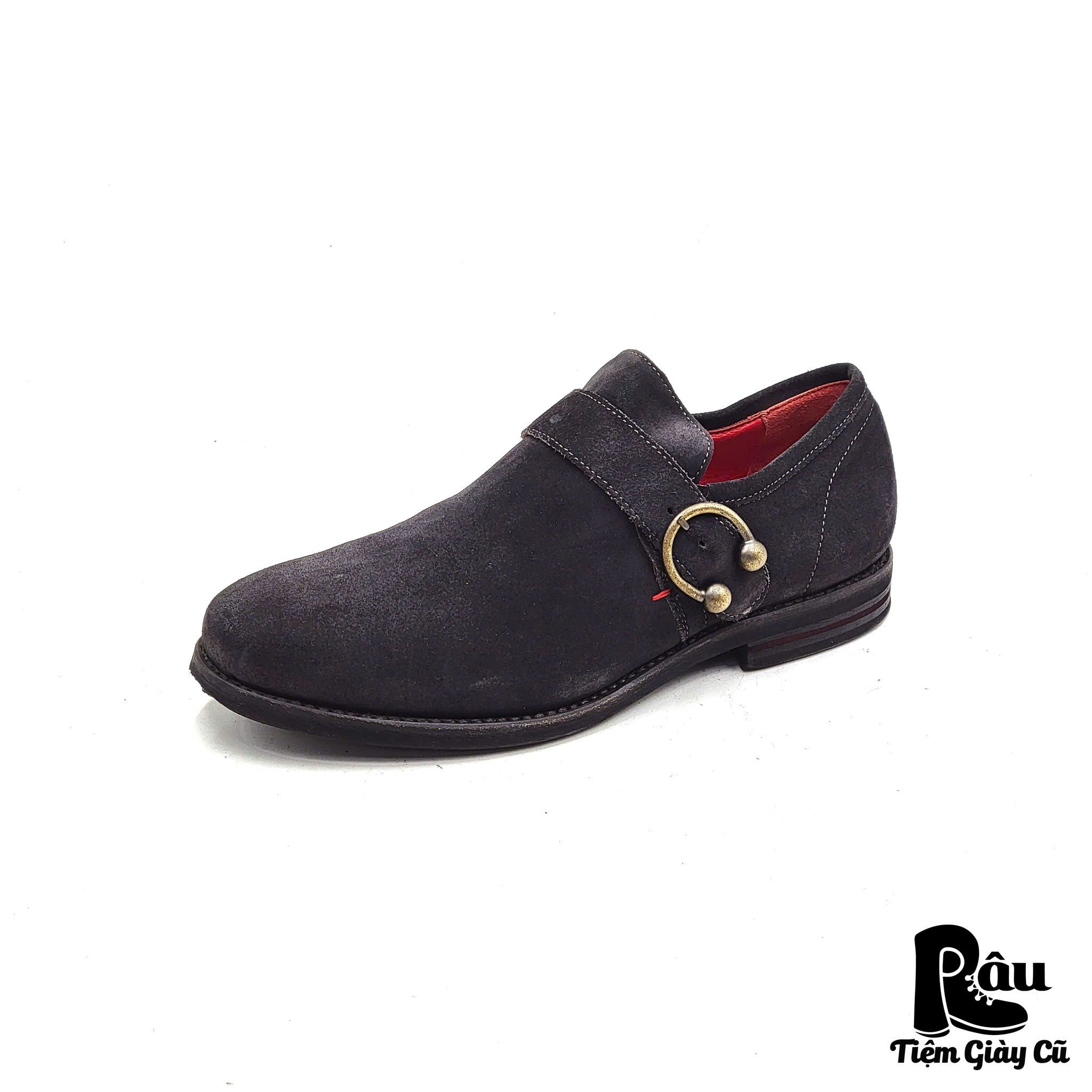 |SIZE 39| PASSION BLANCHE HANDMADE SINGLE STRAP SHOES Z39-6234