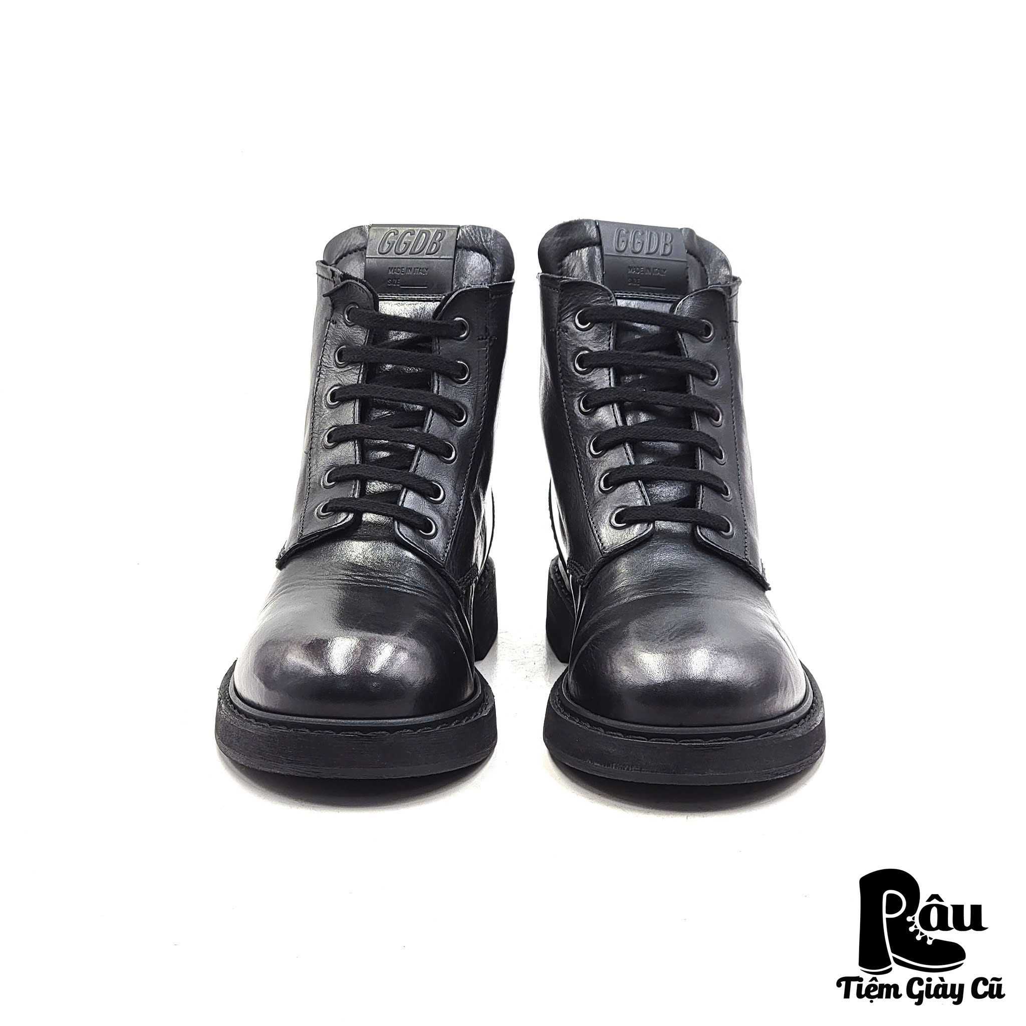 |SIZE 38| GOLDEN GOOSE ELE LEATHER BOOT Z38-6238