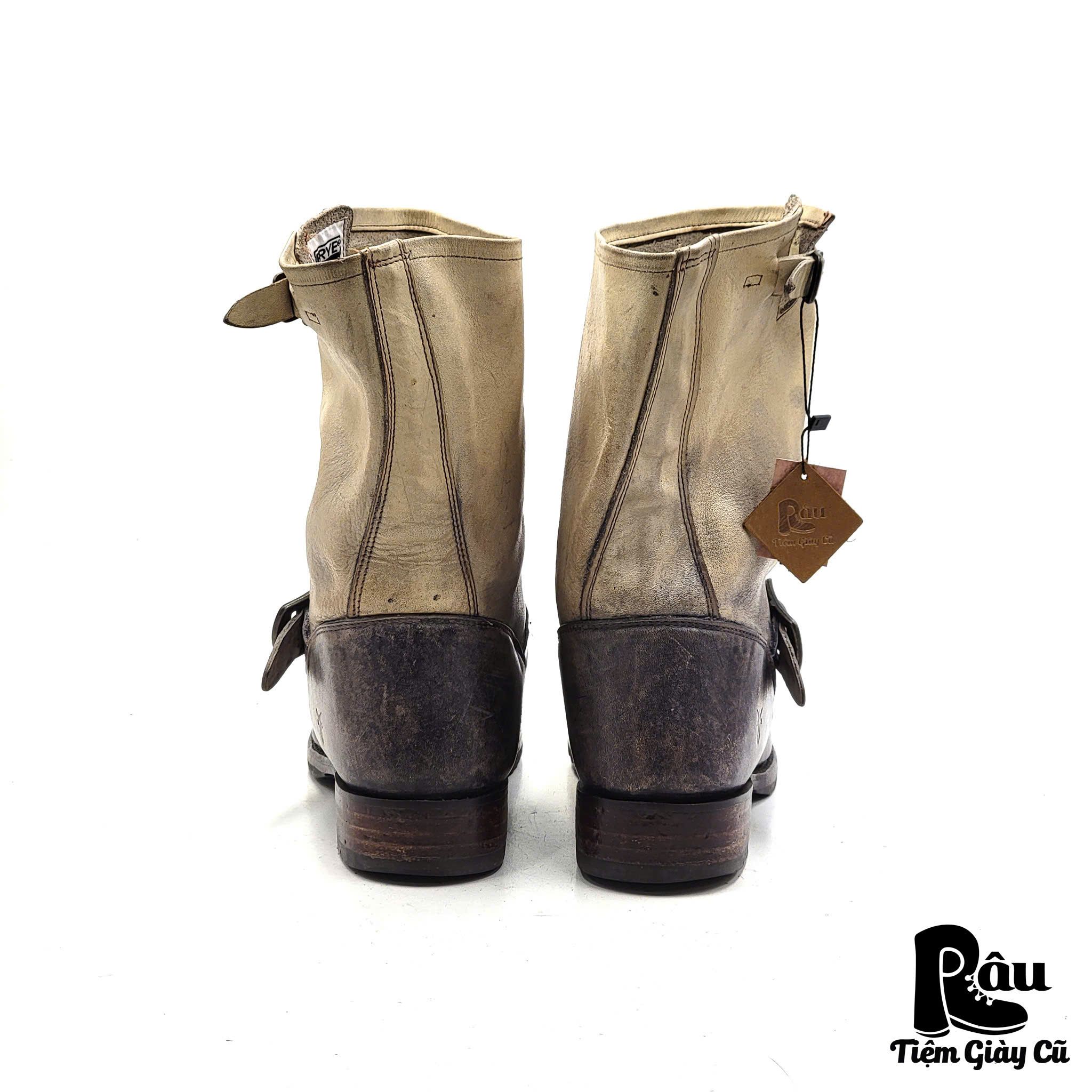 |SIZE 38| FRYE STONEWASH VERONICA SHORT ENGINEER BOOT Z38-6285