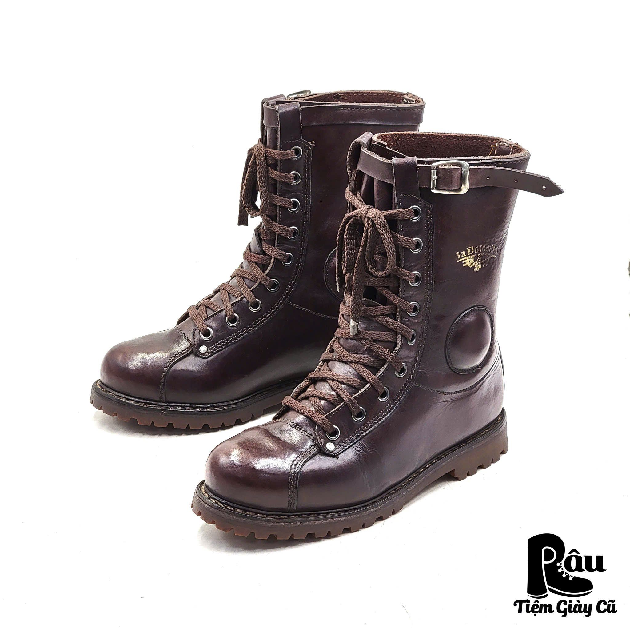 |SIZE 41| LA DOLOMITE VINTAGE LACE UP BOOT Z41-6333
