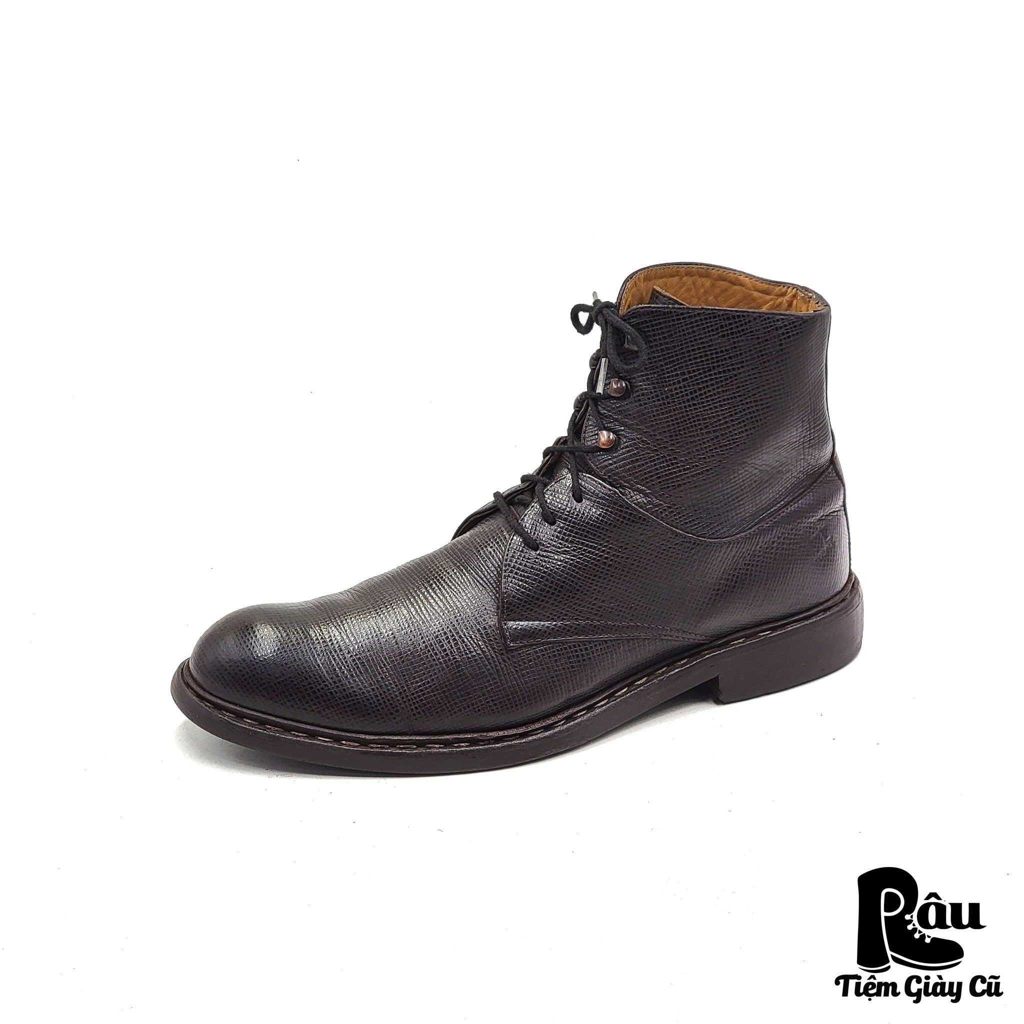 |SIZE 42| MAISON HARDRIGE 00307 LACE UP BOOT Z42-6303