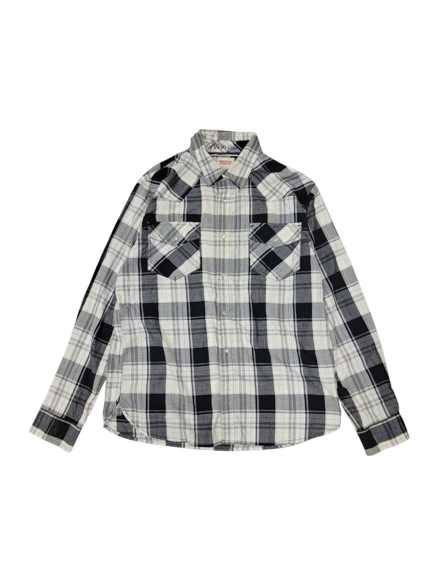 |SIZE L| LEVI'S BUTTON UP AOL-6350