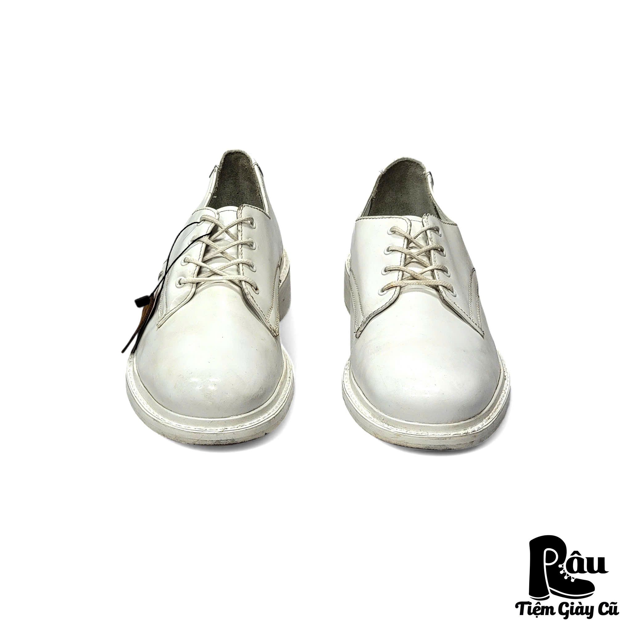 |SIZE 43| BOSTONIANO CANADA MONO WHITE DERBY SHOES Z43-6408