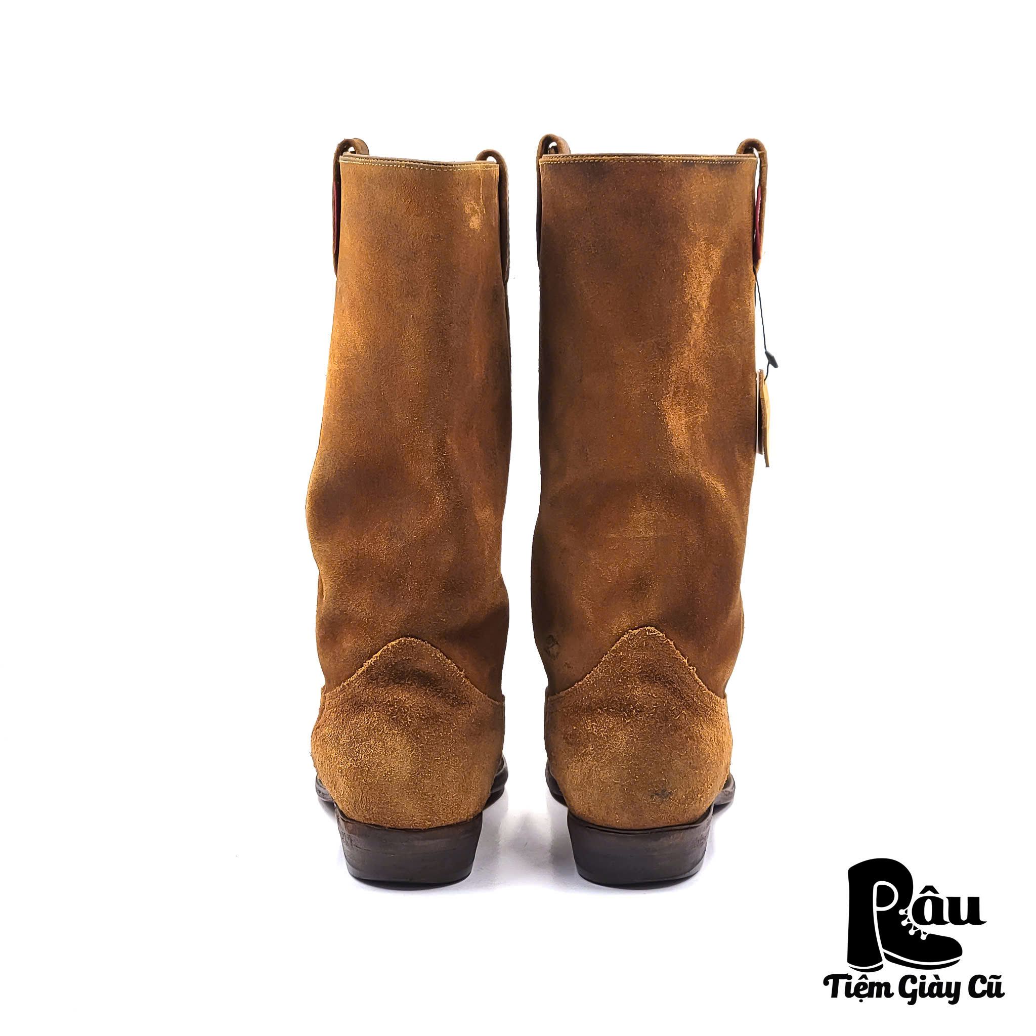 |SIZE 40| MARLBORO CLASSIC SUEDE COWBOY BOOT Z40-6382