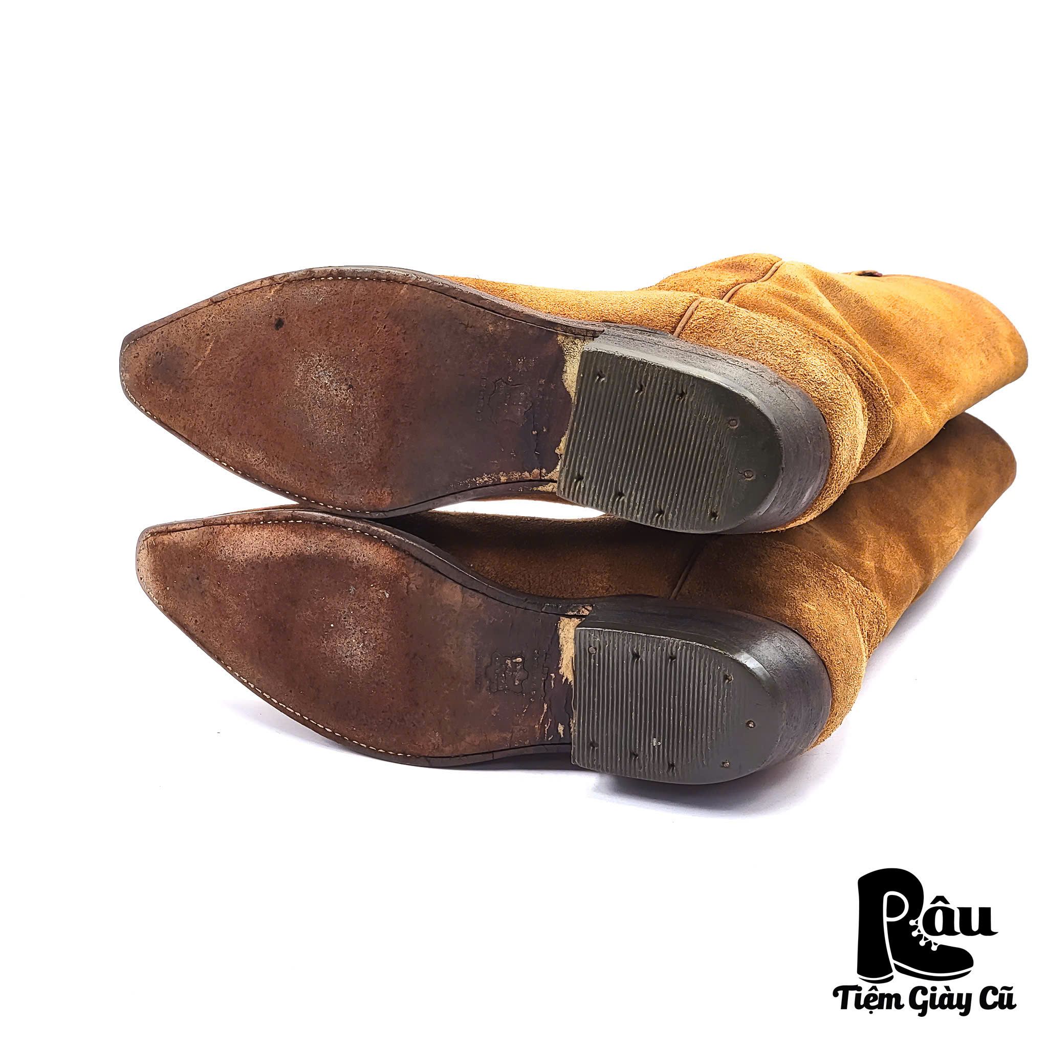 |SIZE 40| MARLBORO CLASSIC SUEDE COWBOY BOOT Z40-6382