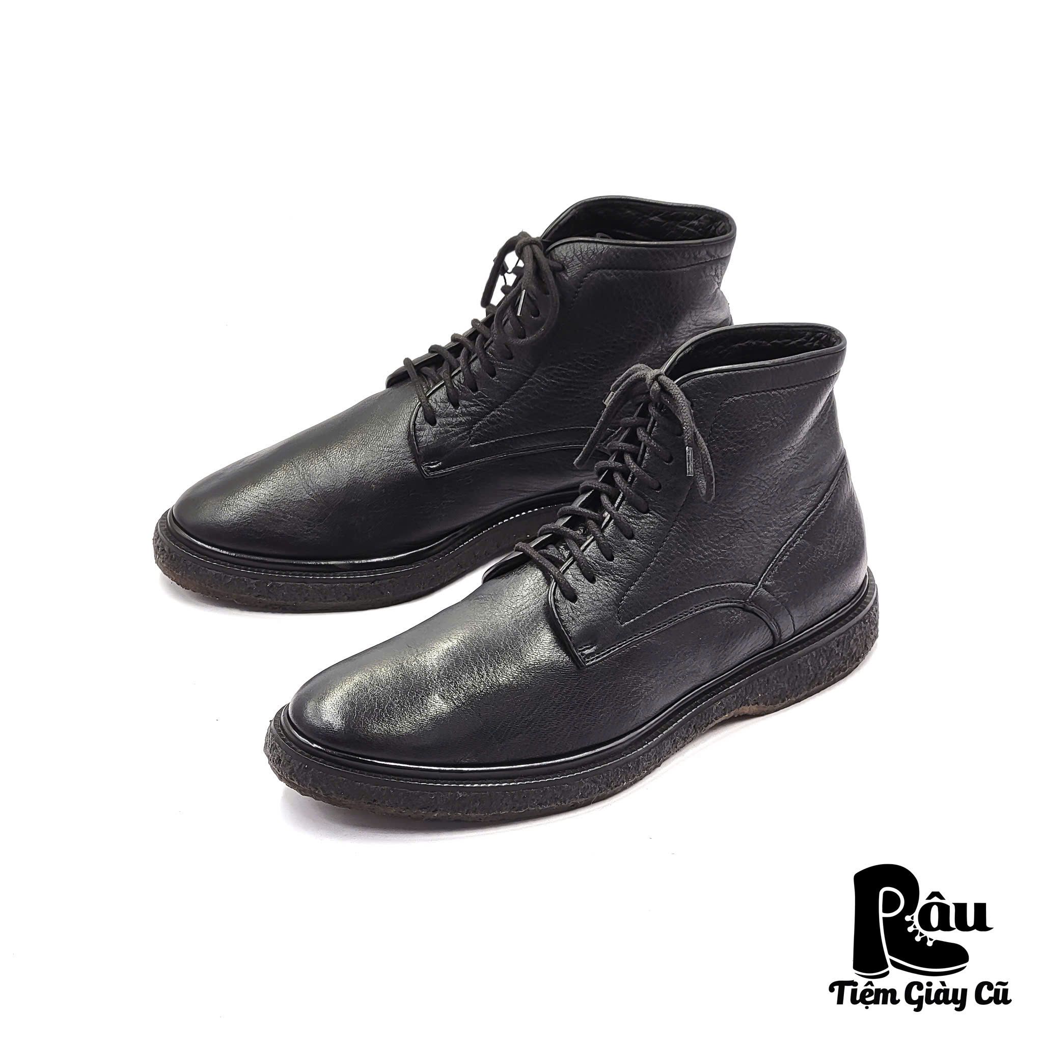 |SIZE 43| HENDERSON BARACCO x HARRY ROSEN HANDMADE CREEPER ANKLE BOOT Z43-6314
