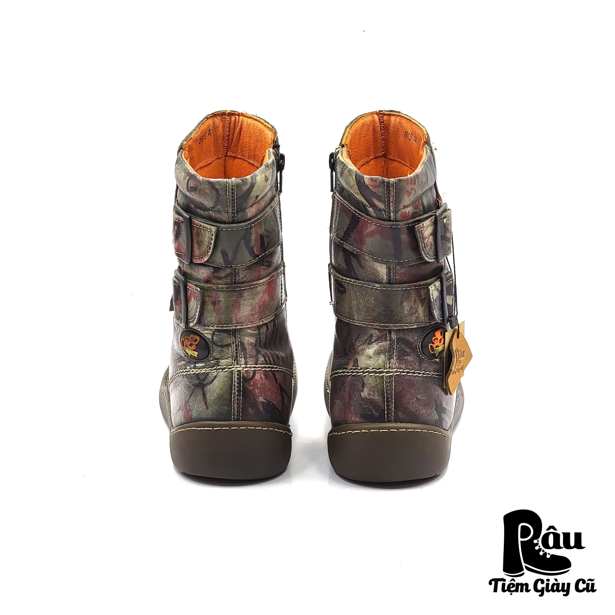 |SIZE 41| EJECT PUNK STRAPS ANKLE BOOT Z41-5055