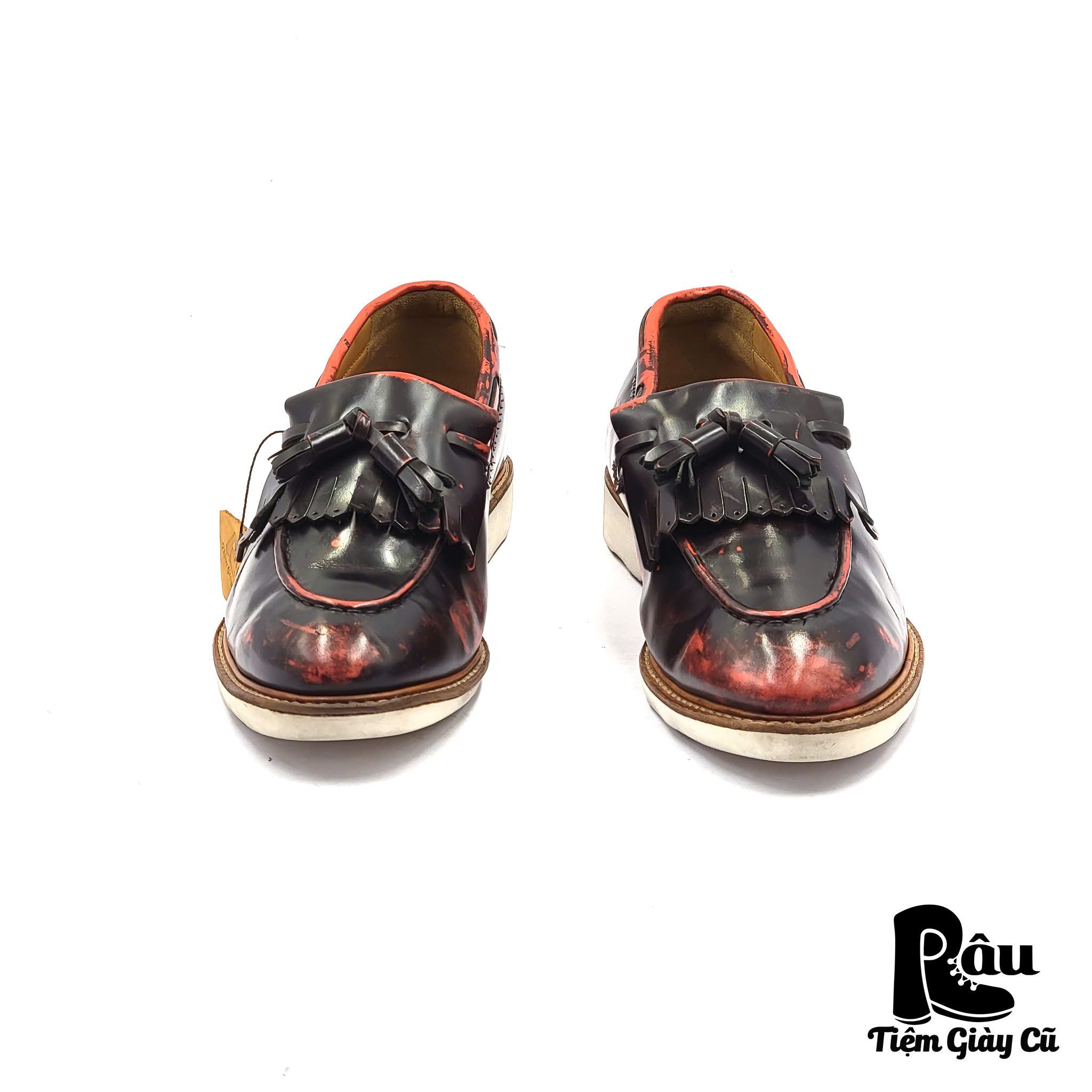 |SIZE 41| THE KLAXON x CUSTOMELLOW TASSEL LOAFER Z41-6412