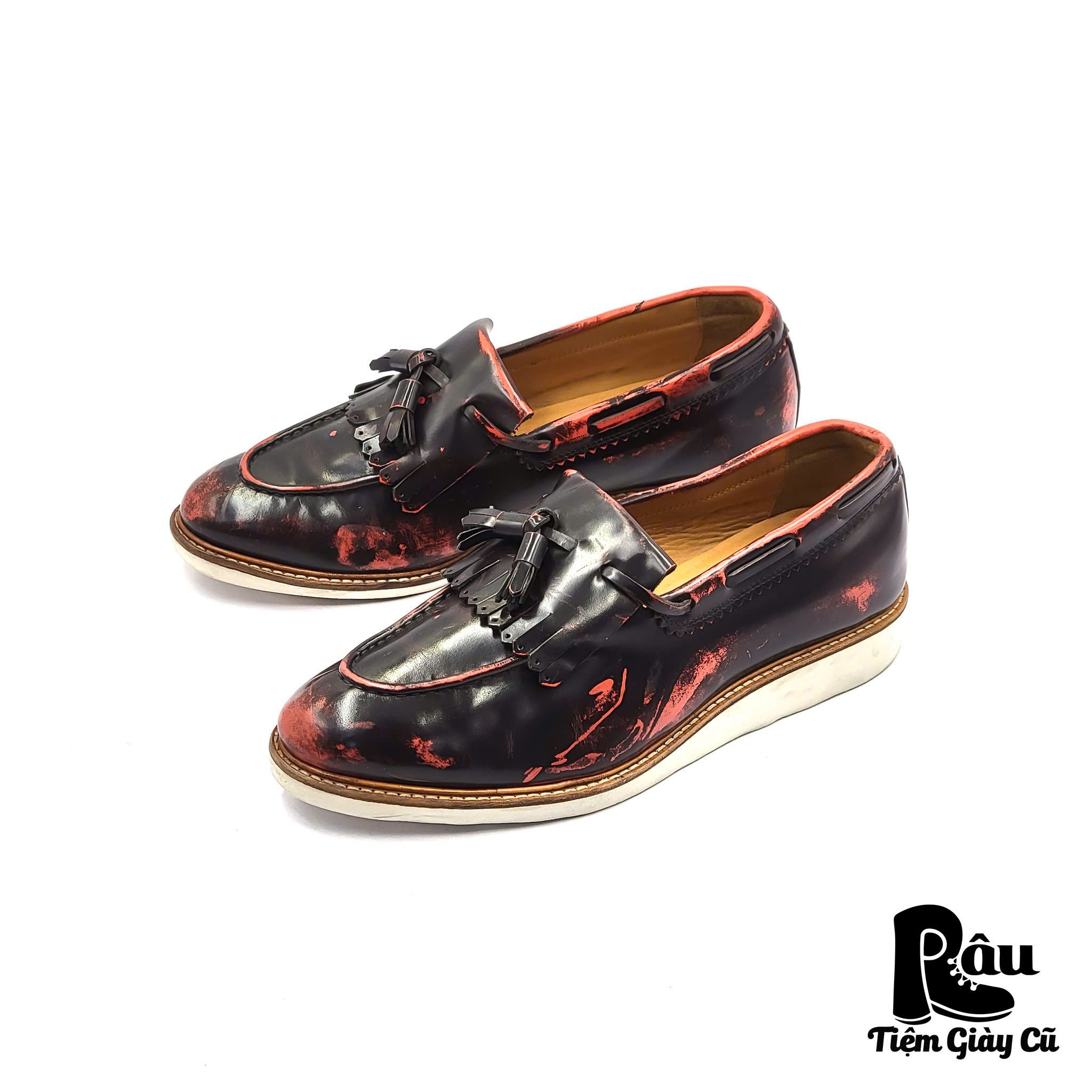 |SIZE 41| THE KLAXON x CUSTOMELLOW TASSEL LOAFER Z41-6412
