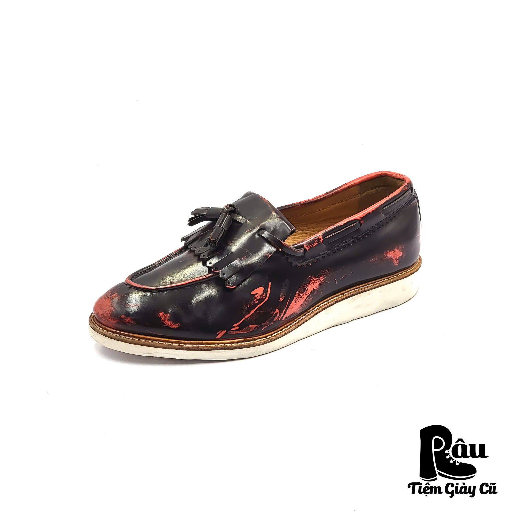 |SIZE 41| THE KLAXON x CUSTOMELLOW TASSEL LOAFER Z41-6412