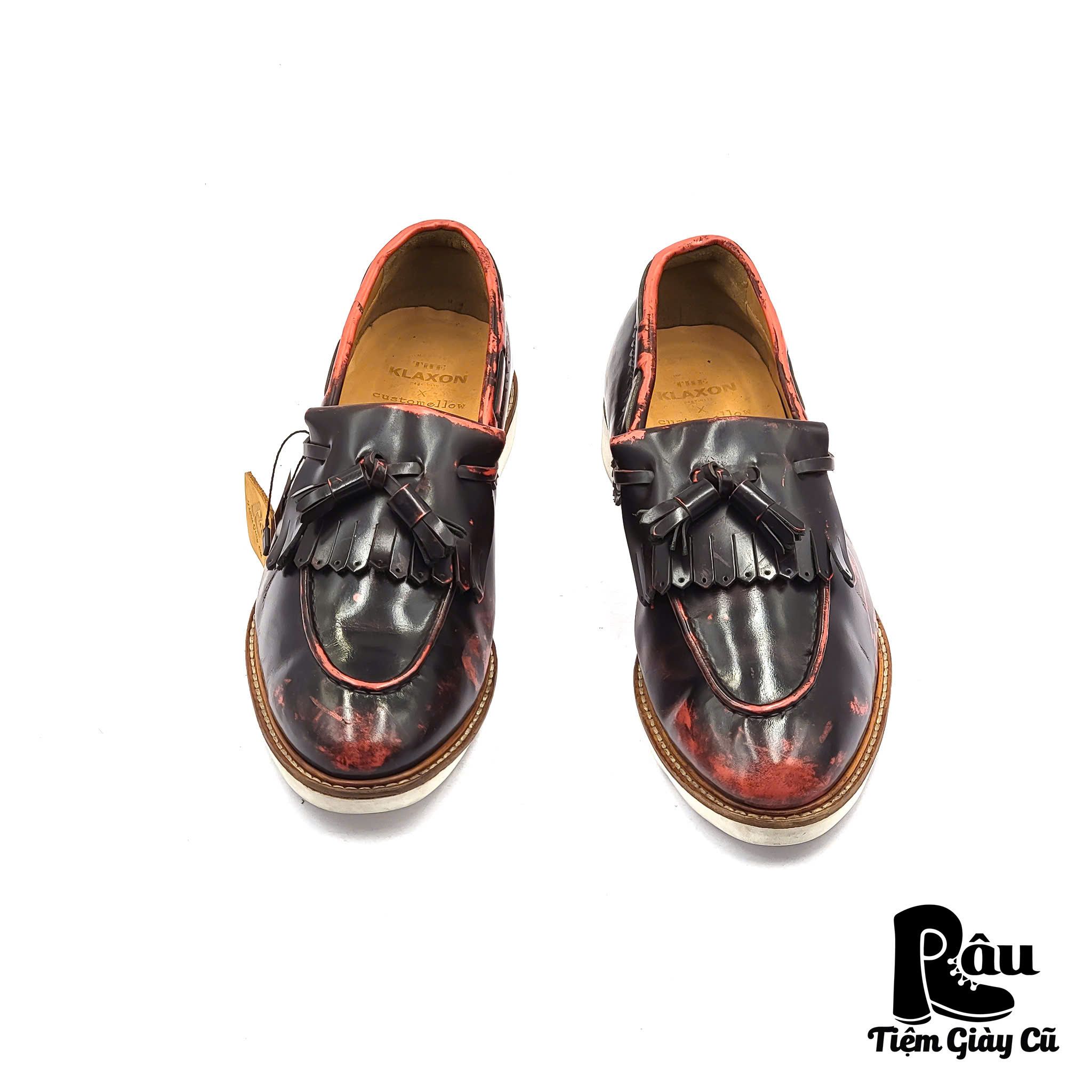 |SIZE 41| THE KLAXON x CUSTOMELLOW TASSEL LOAFER Z41-6412