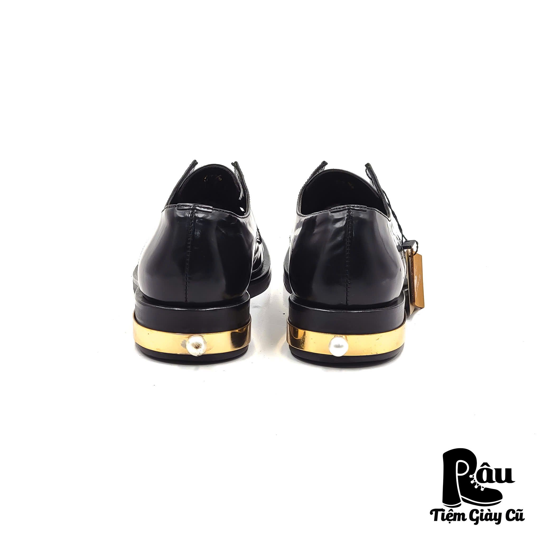 |SIZE 37.5| COLAC LACELESS DERBY SHOES Z37.5-6047