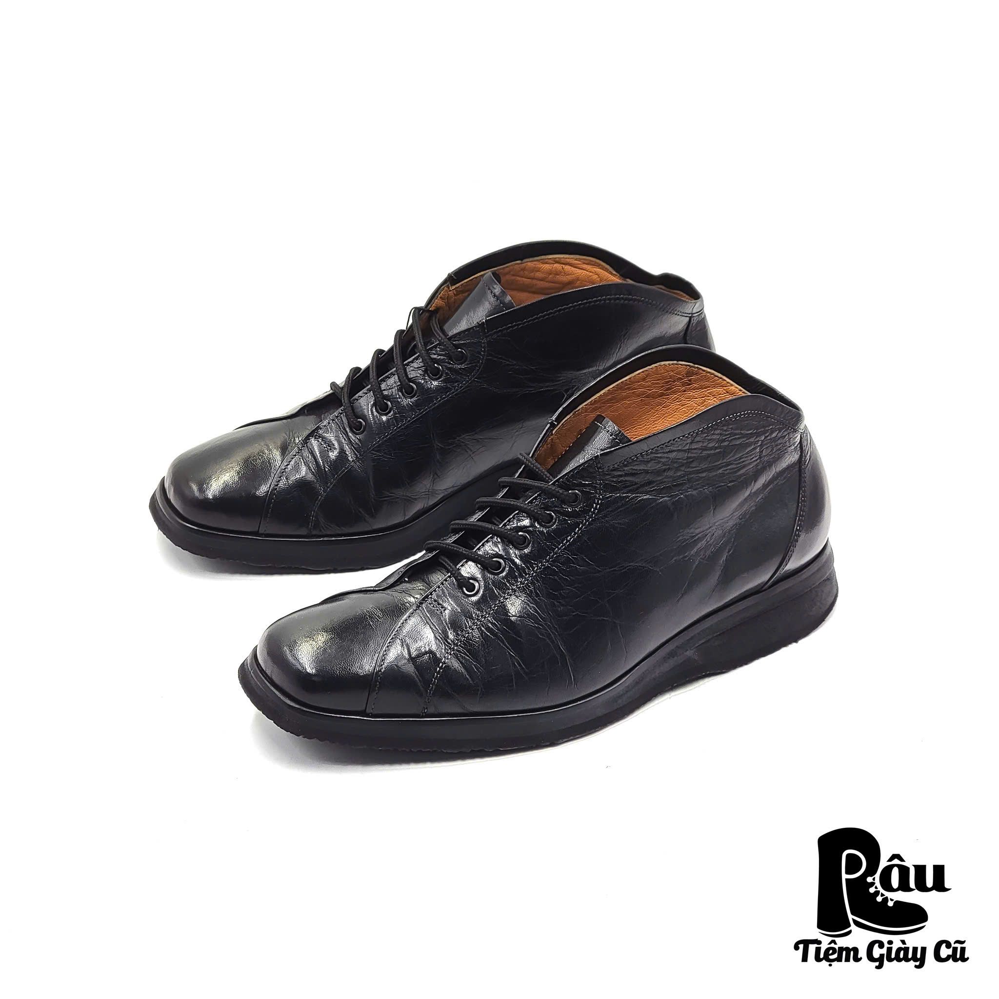 |SIZE 38.5| FUTABAYA LIGHTWEIGHT FLAT LACE UP BOOT AN38.5-6502