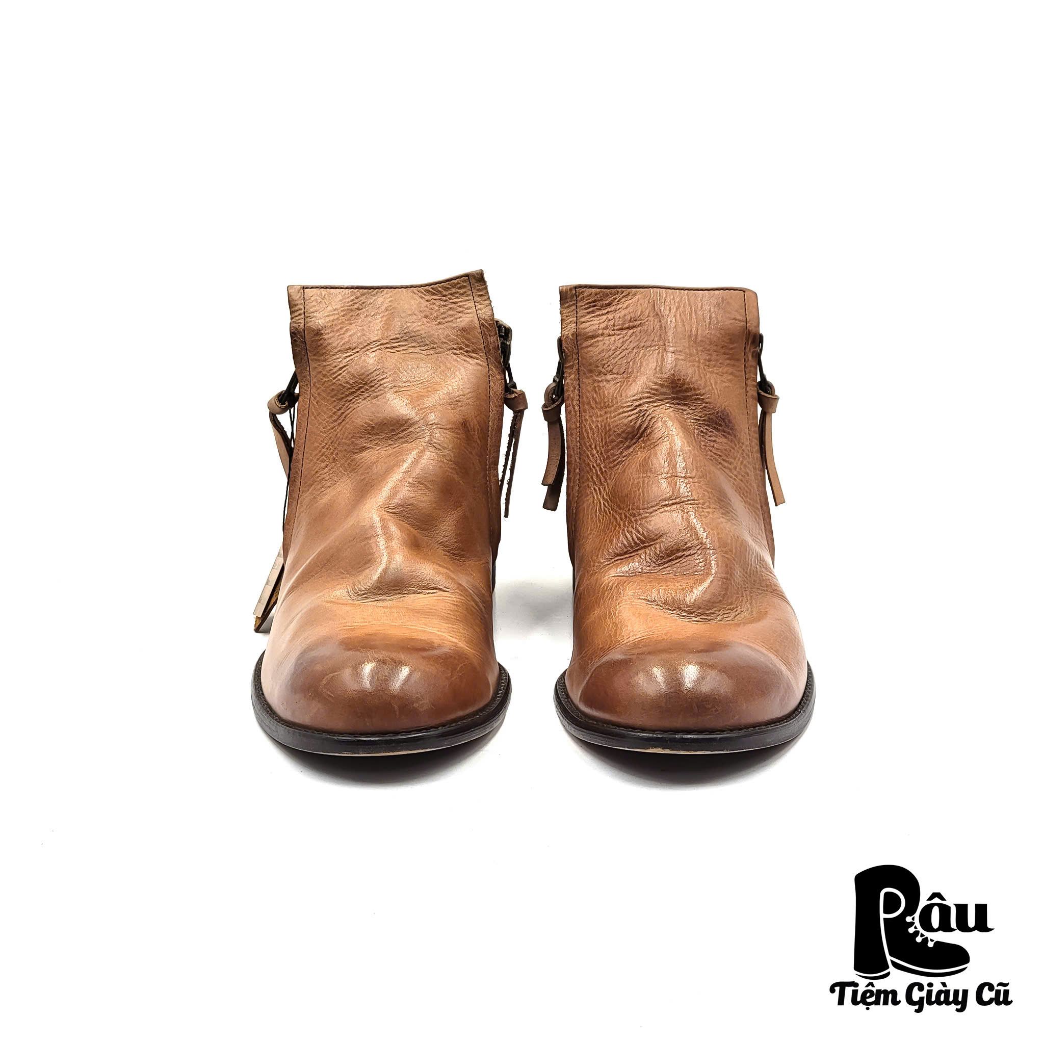 |SIZE 41| ARGIS 12112 DOUBLE SIDEZIP DRAPE BOOT Z41-6514
