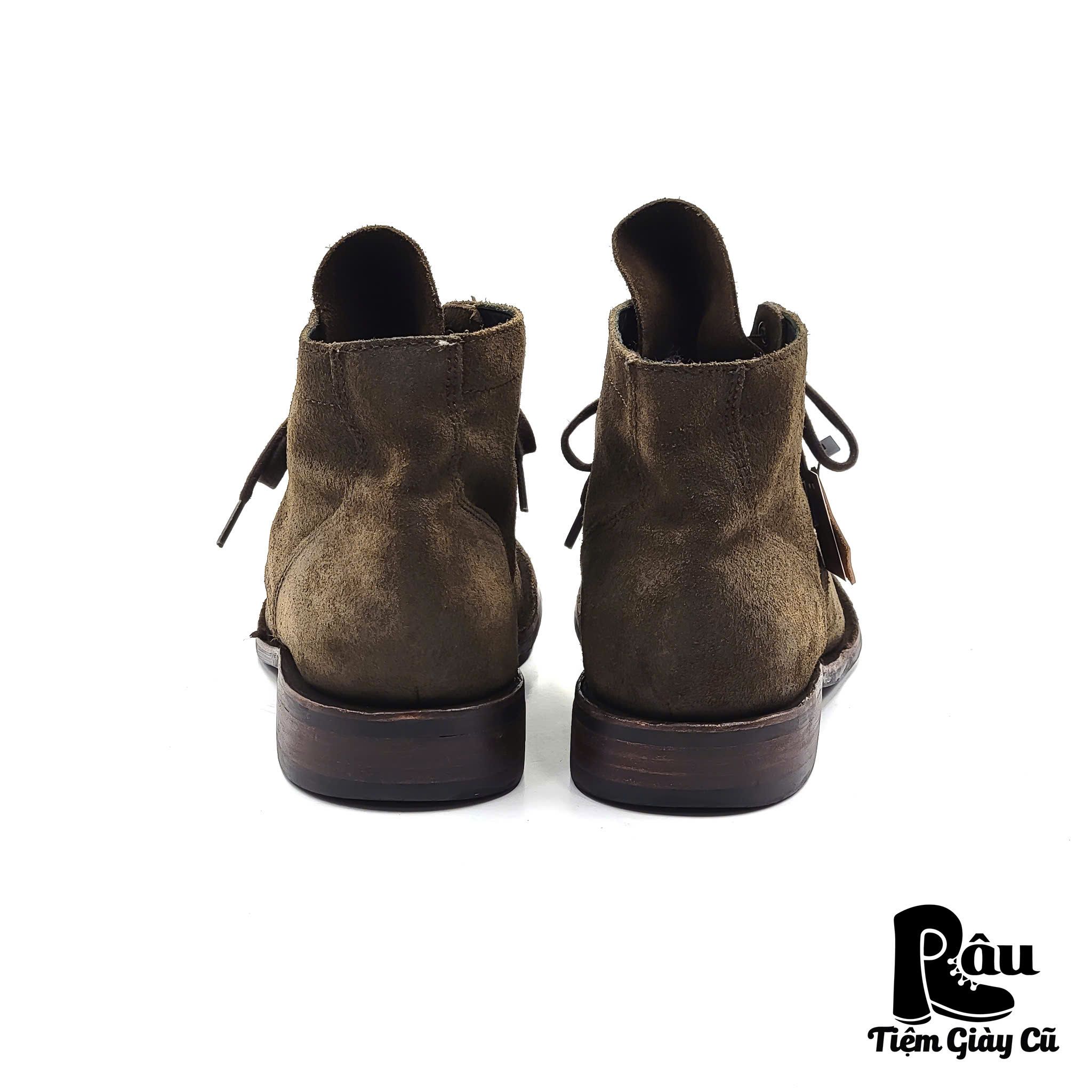 |SIZE 41| THURSDAY PRESIDENT MTO DARK GREEN SUEDE LACE UP BOOT Z41-6527