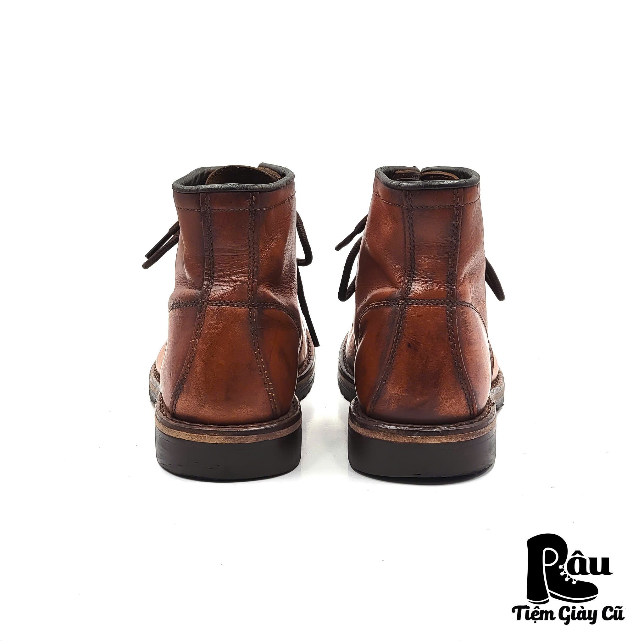 |SIZE 38.5| HAWKINS HL 40071 LACE UP BOOT Z38.5-6521
