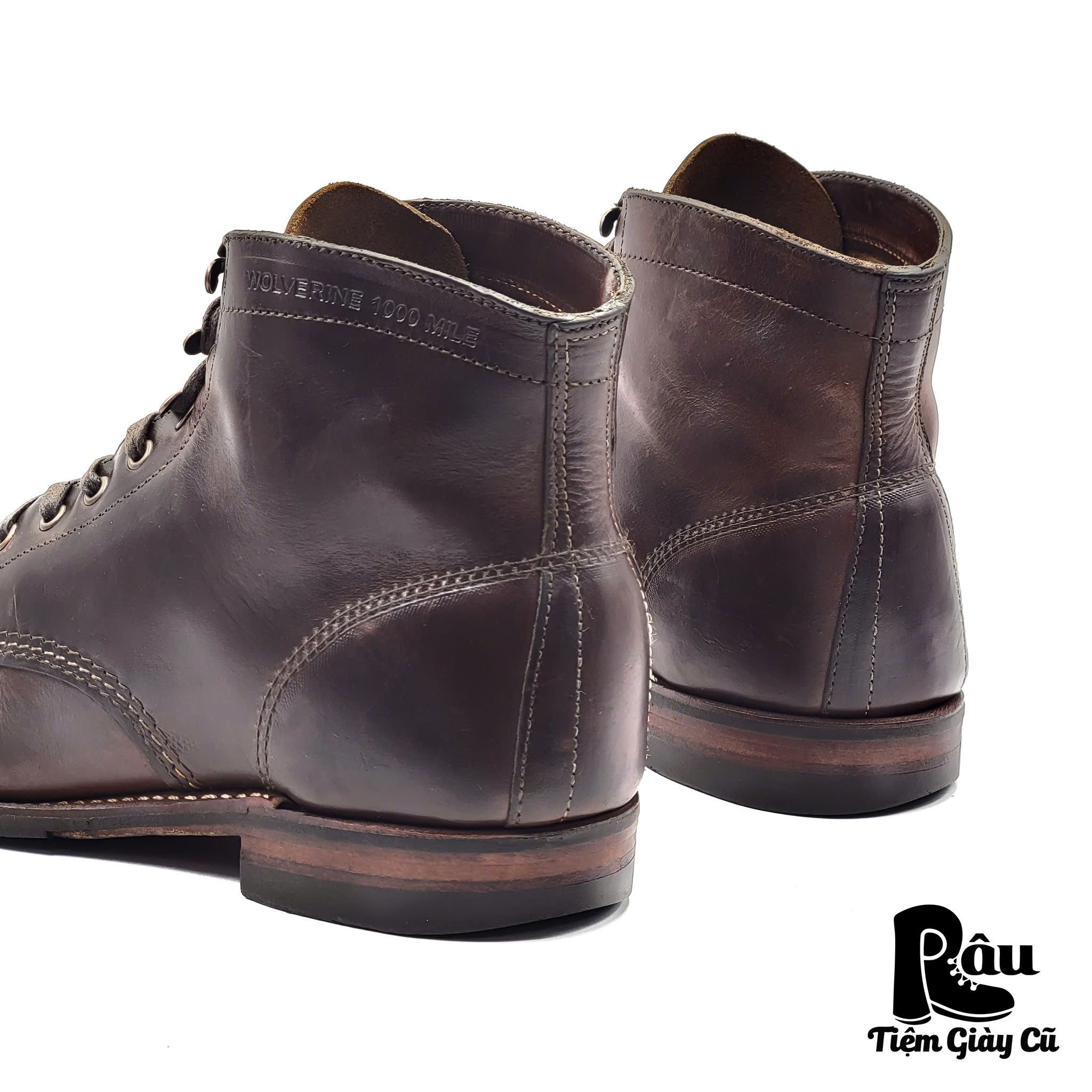 |SIZE 44| WOLVERINE 1000 MILES W00278 COURTLAND BOOT Z44-6574