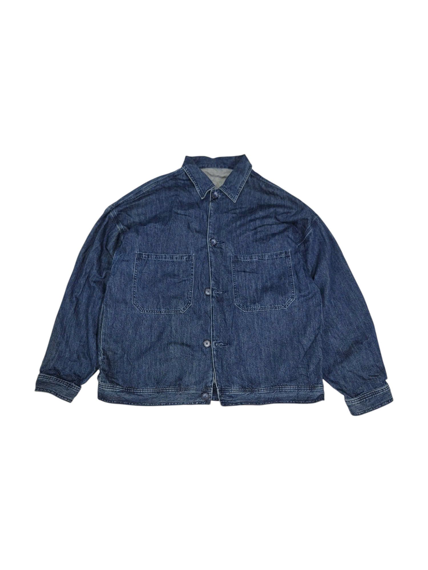 |SIZE XL| GU DENIM JACKET AOXL-6581
