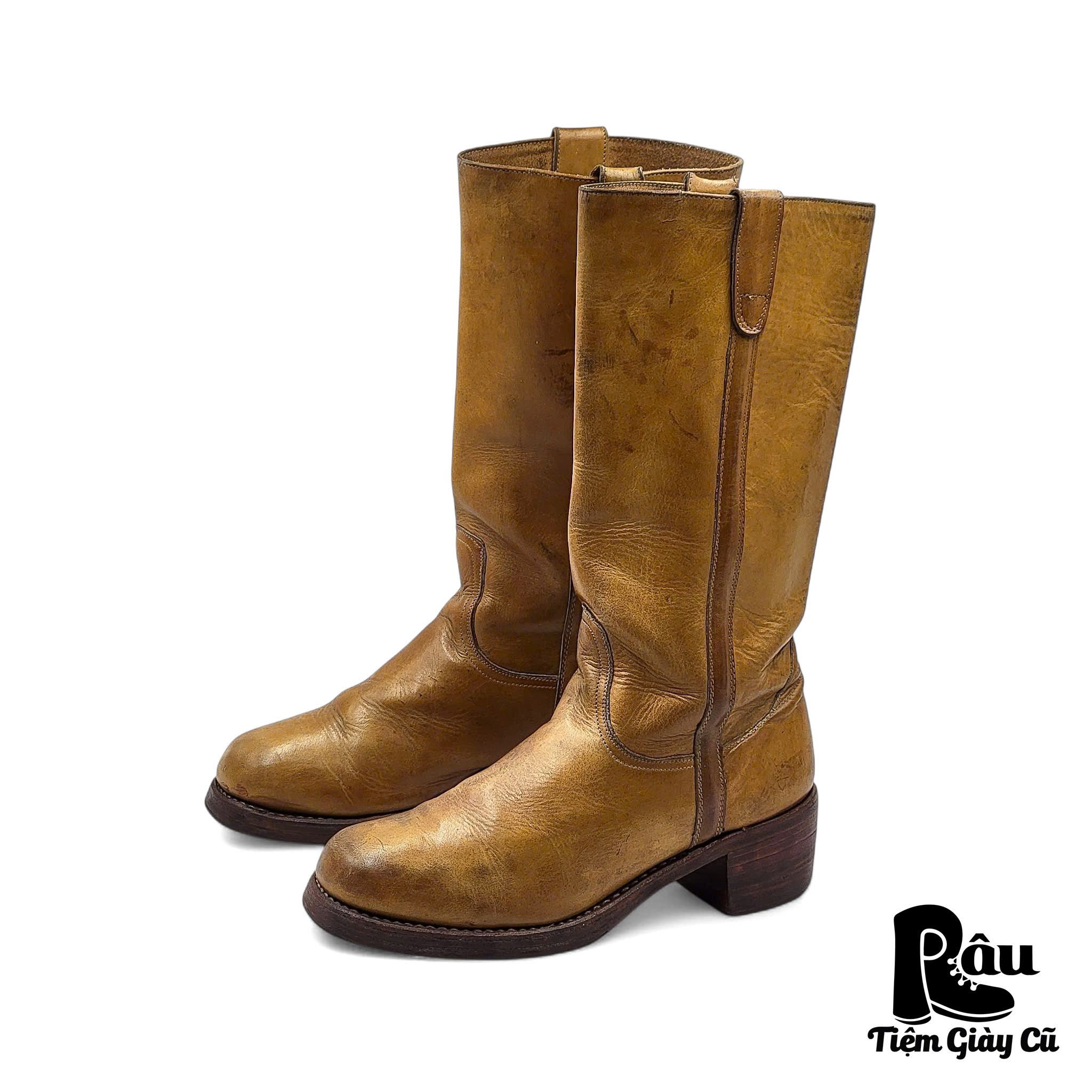 |SIZE 38| VINTAGE CAMPUS BOOT Z38-6614