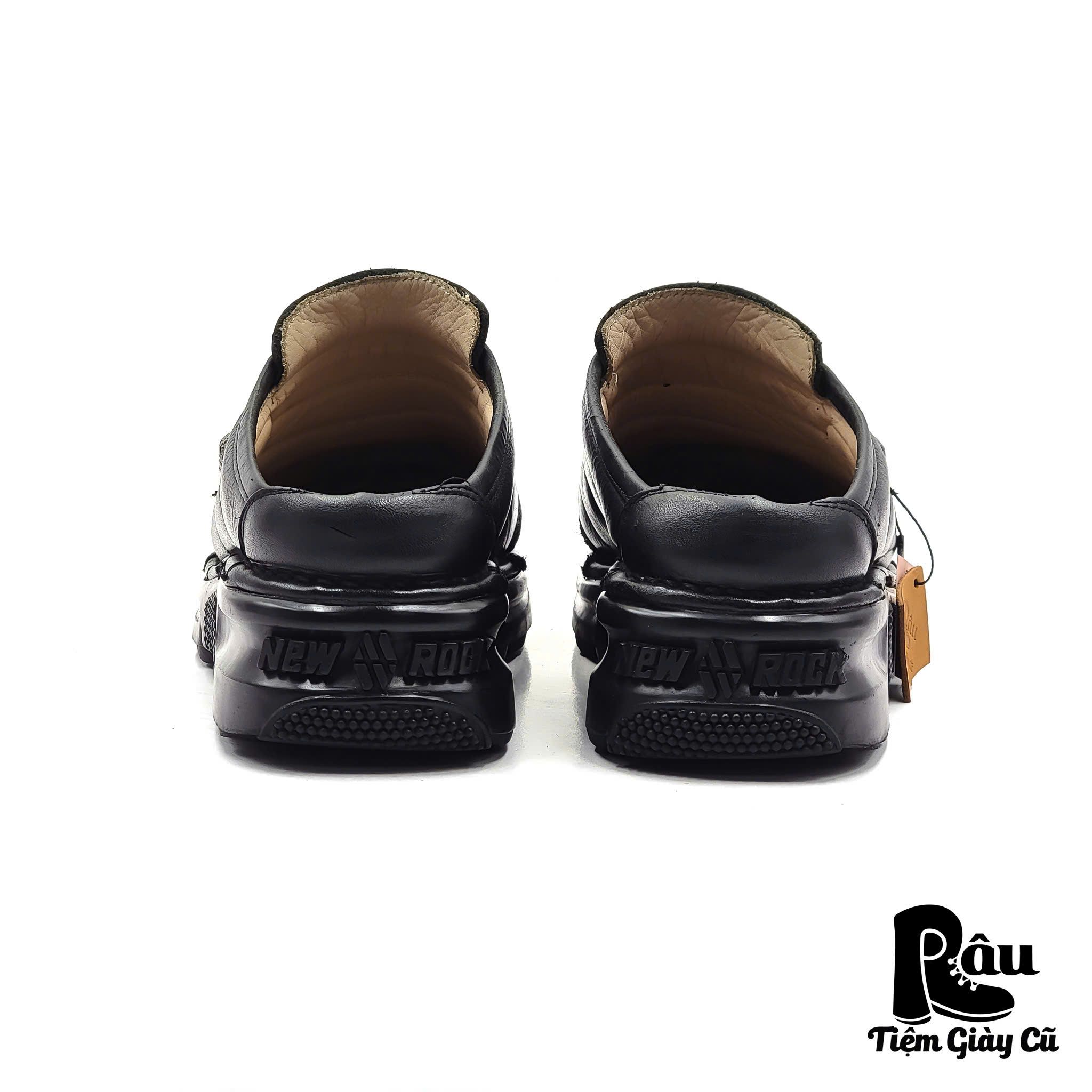 |SIZE 41| NEW ROCK VINTAGE AIR CHAMBERS CHUNKY MULE Z41-6608