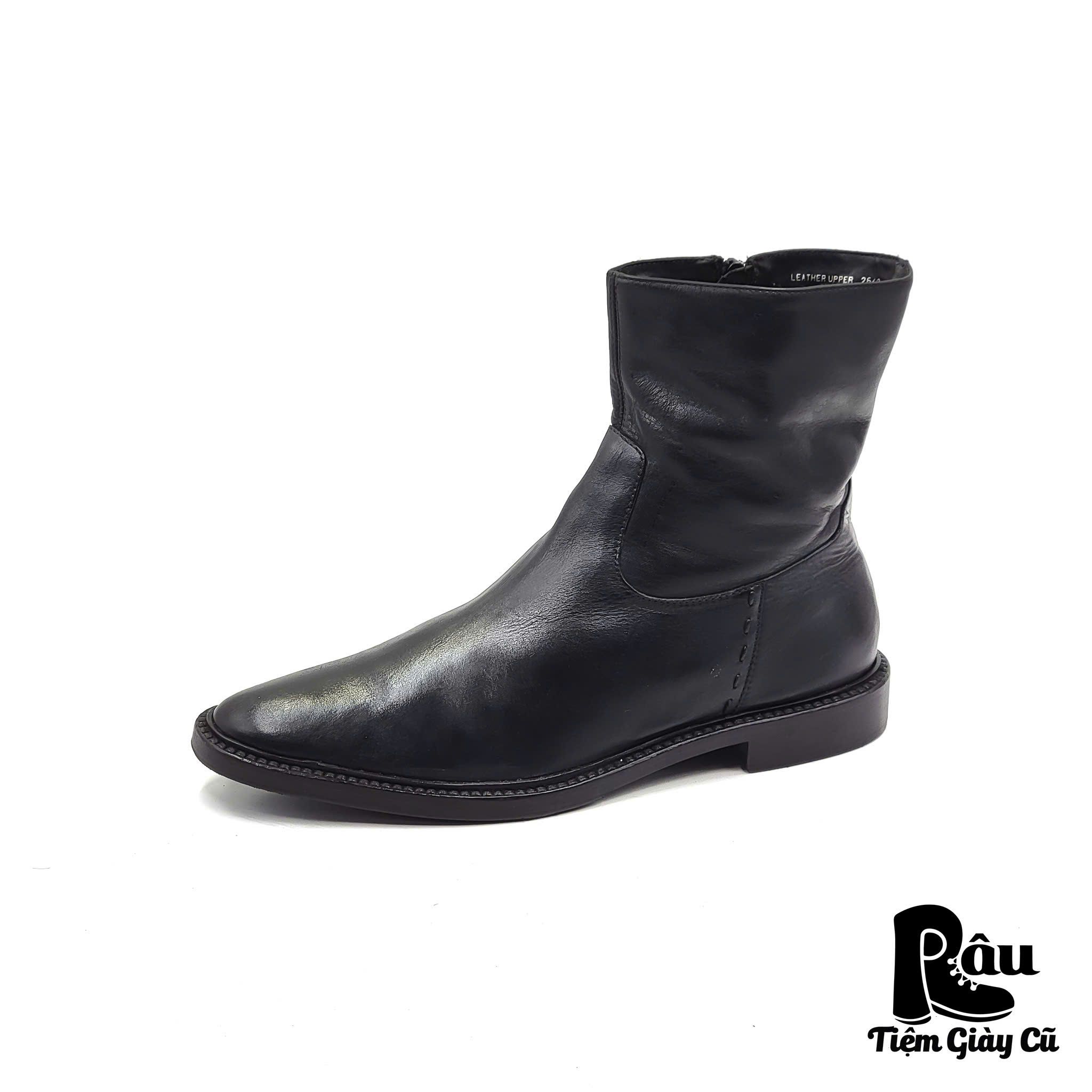 |SIZE 38| EDDIE BAUER POINTED TOE SIDE ZIP DRESS BOOT AM38-6515