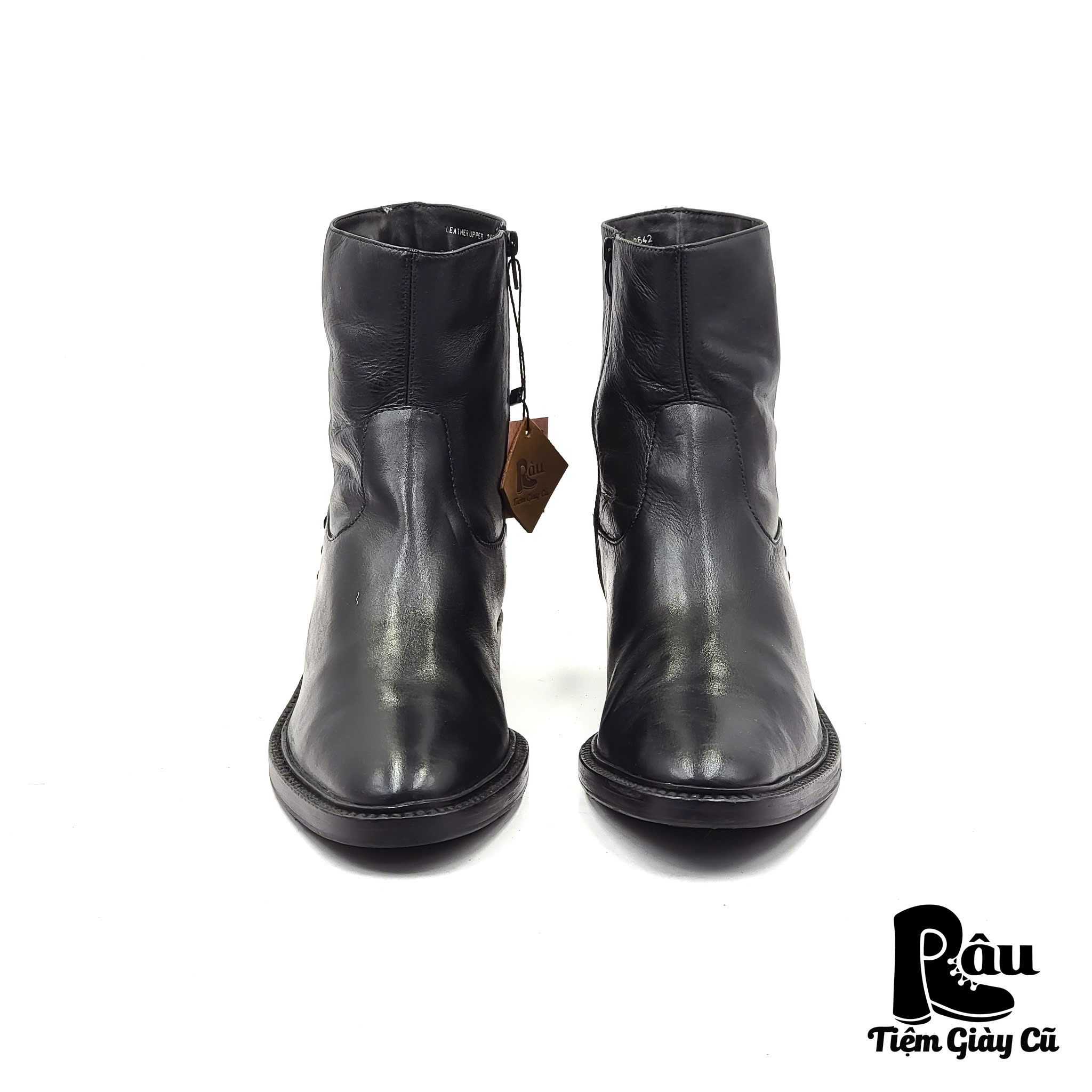 |SIZE 38| EDDIE BAUER POINTED TOE SIDE ZIP DRESS BOOT AM38-6515
