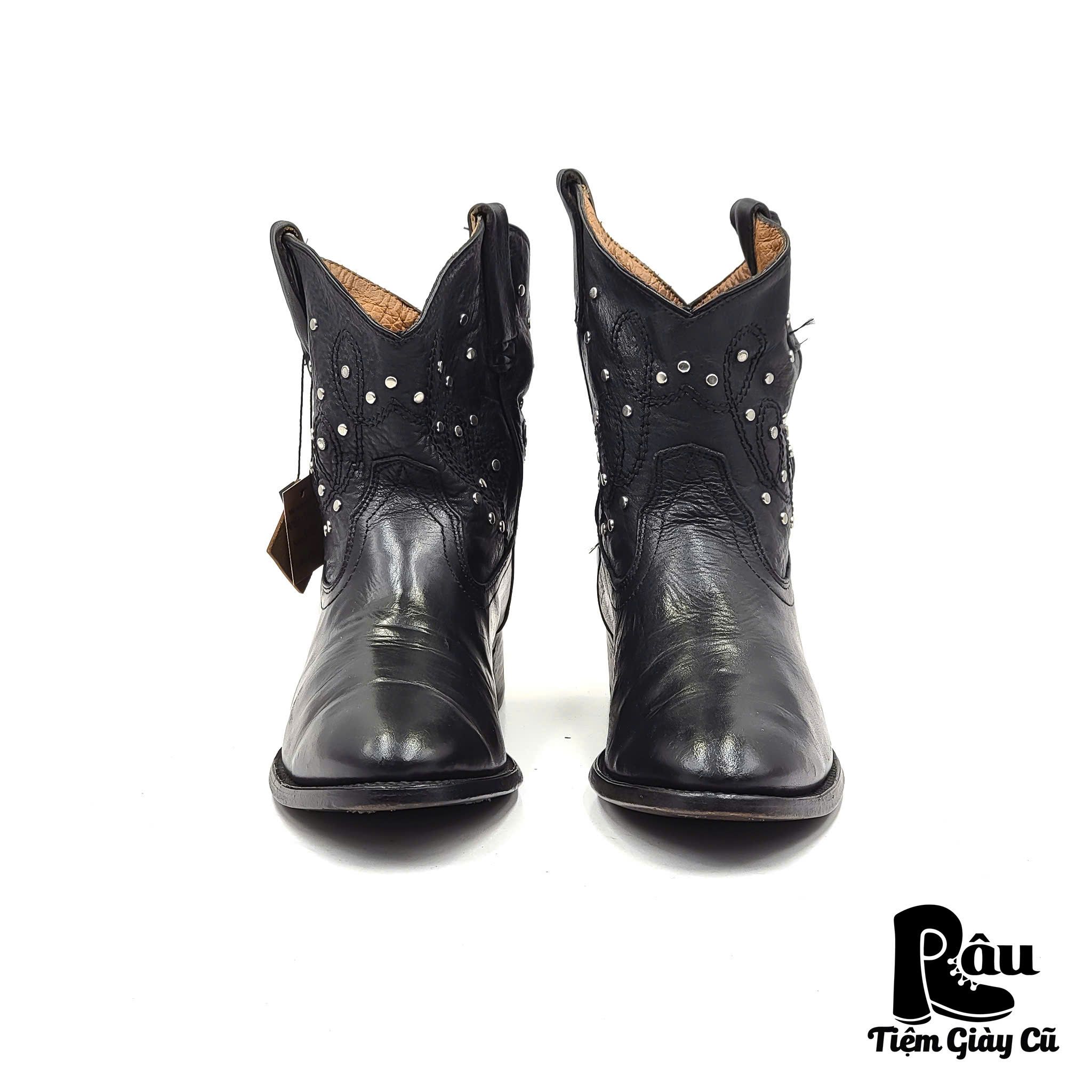 |SIZE 37| MIZ MOOZ COZUMEL STUDDED PULL-ON BOOT AM37-6469
