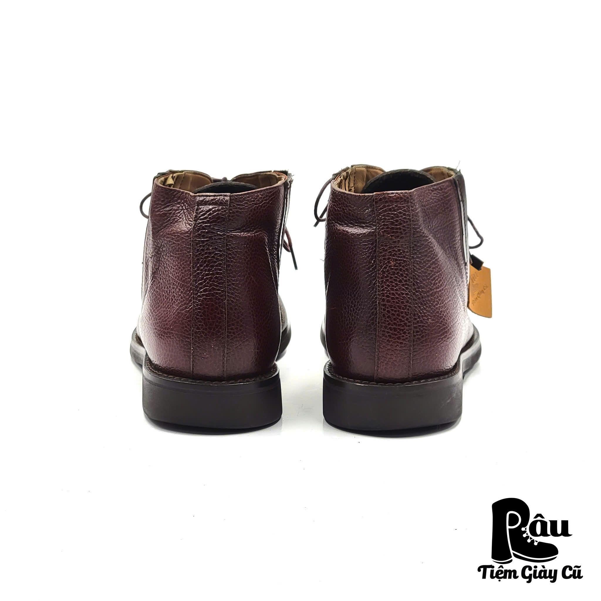 |SIZE 43| BURGUNDY CHUKKA BOOT AM43-6492