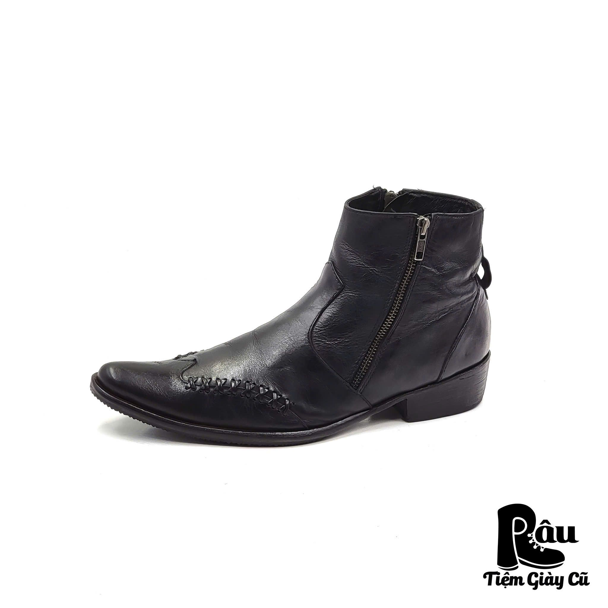 |SIZE 41| WHOOP' DE DOO DOUBLE ZIP POINTED DRESS BOOT Z41-6633