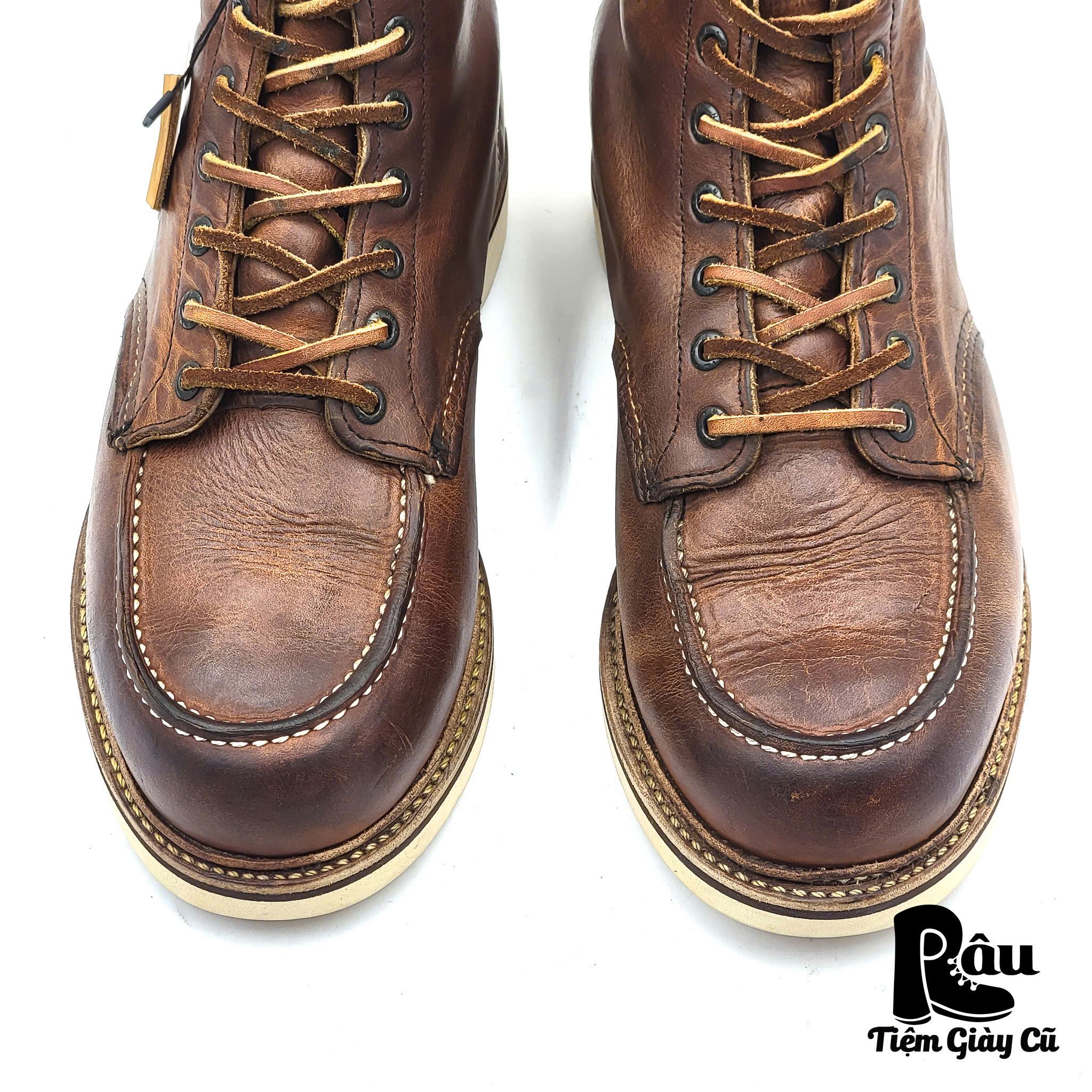 |SIZE 42| RED WING 1907 COOPER ROUGH & TOUGH HERITAGE CLASSIC MOC 6-INCH BOOT Z42-6628