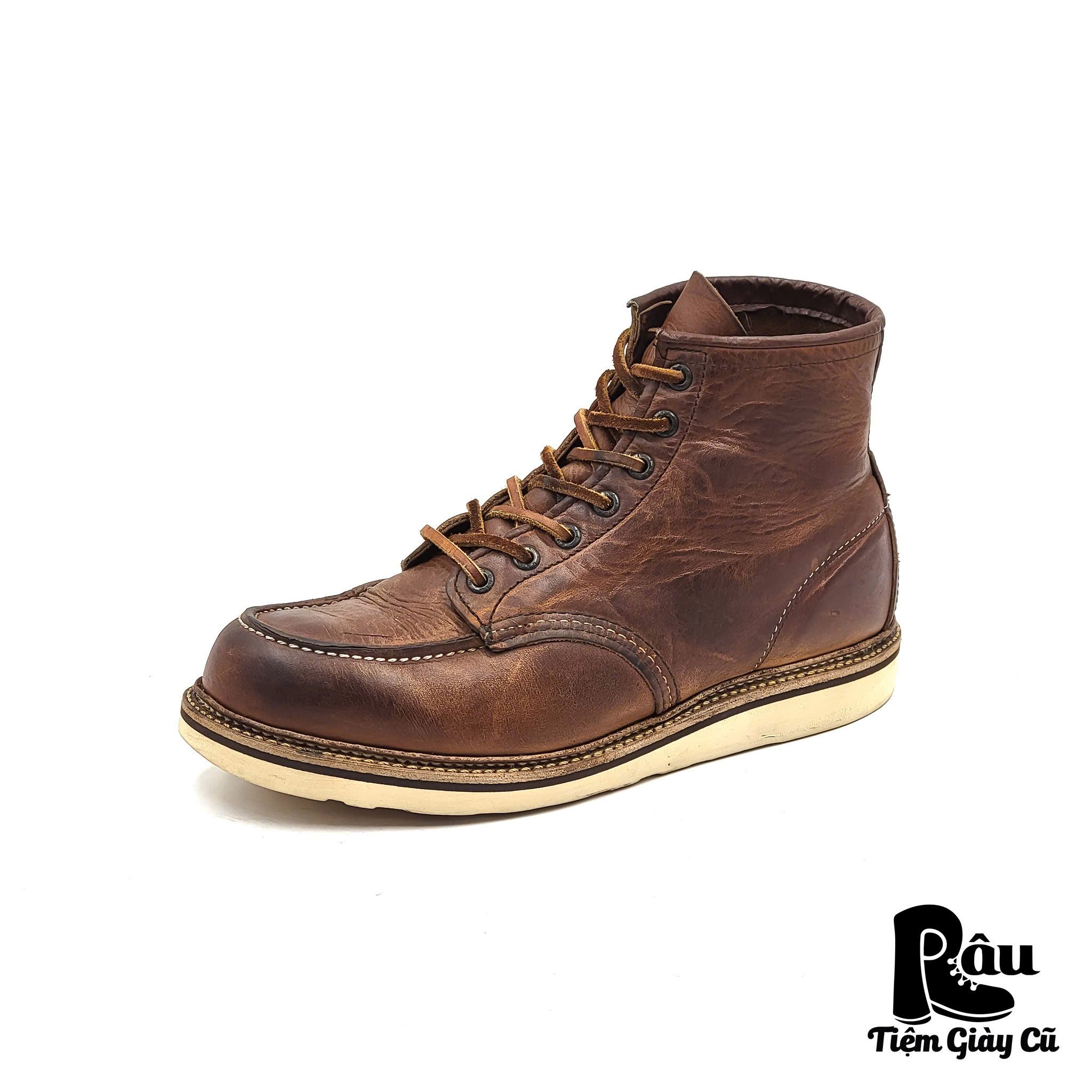 |SIZE 42| RED WING 1907 COOPER ROUGH & TOUGH HERITAGE CLASSIC MOC 6-INCH BOOT Z42-6628