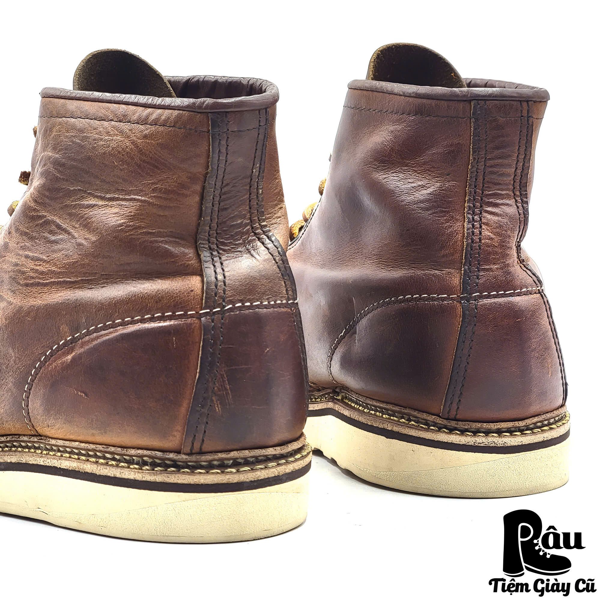|SIZE 42| RED WING 1907 COOPER ROUGH & TOUGH HERITAGE CLASSIC MOC 6-INCH BOOT Z42-6628