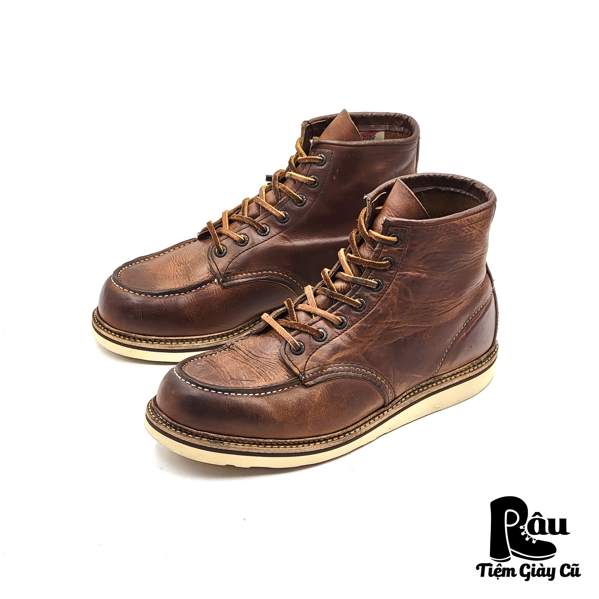 |SIZE 42| RED WING 1907 COOPER ROUGH & TOUGH HERITAGE CLASSIC MOC 6-INCH BOOT Z42-6628