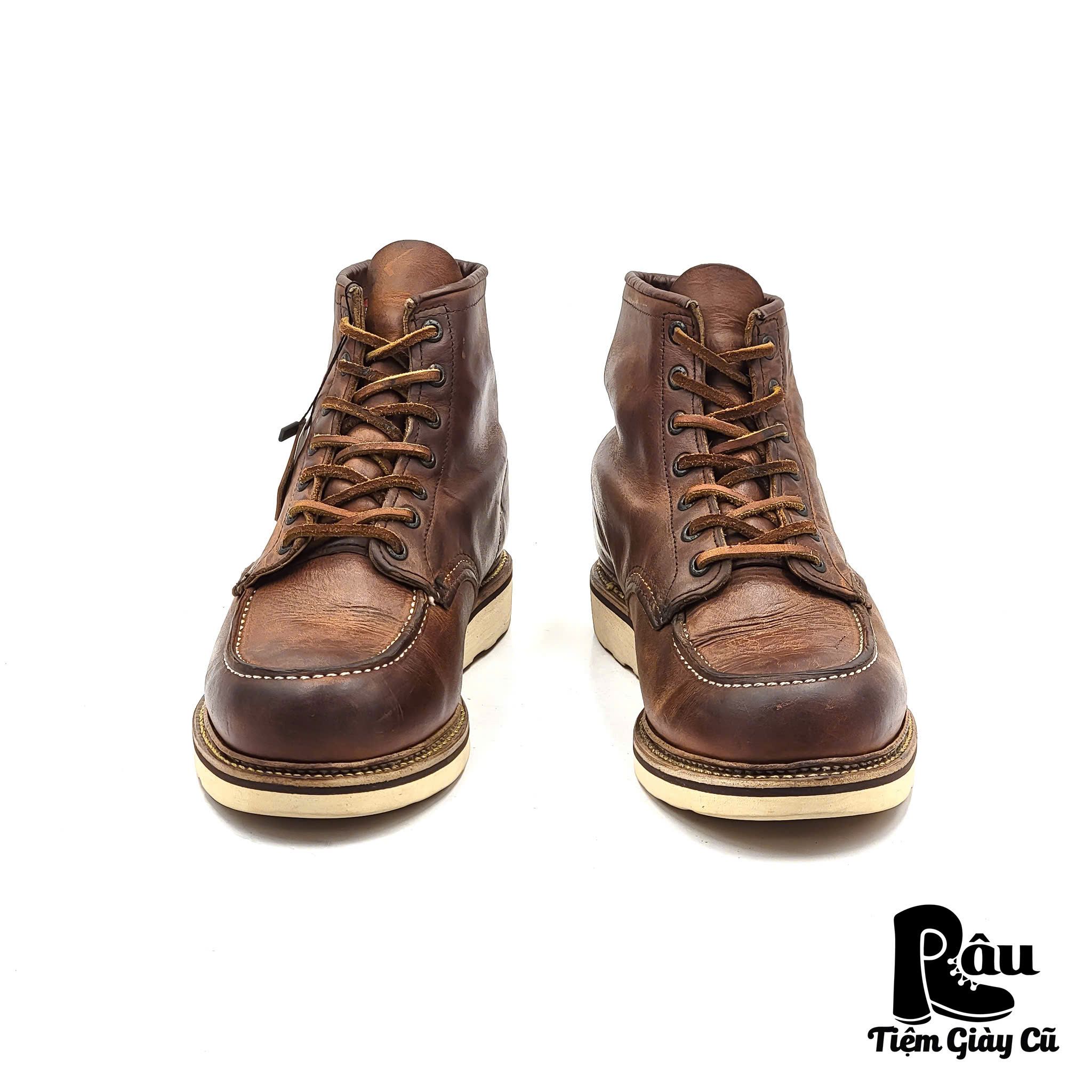 |SIZE 42| RED WING 1907 COOPER ROUGH & TOUGH HERITAGE CLASSIC MOC 6-INCH BOOT Z42-6628