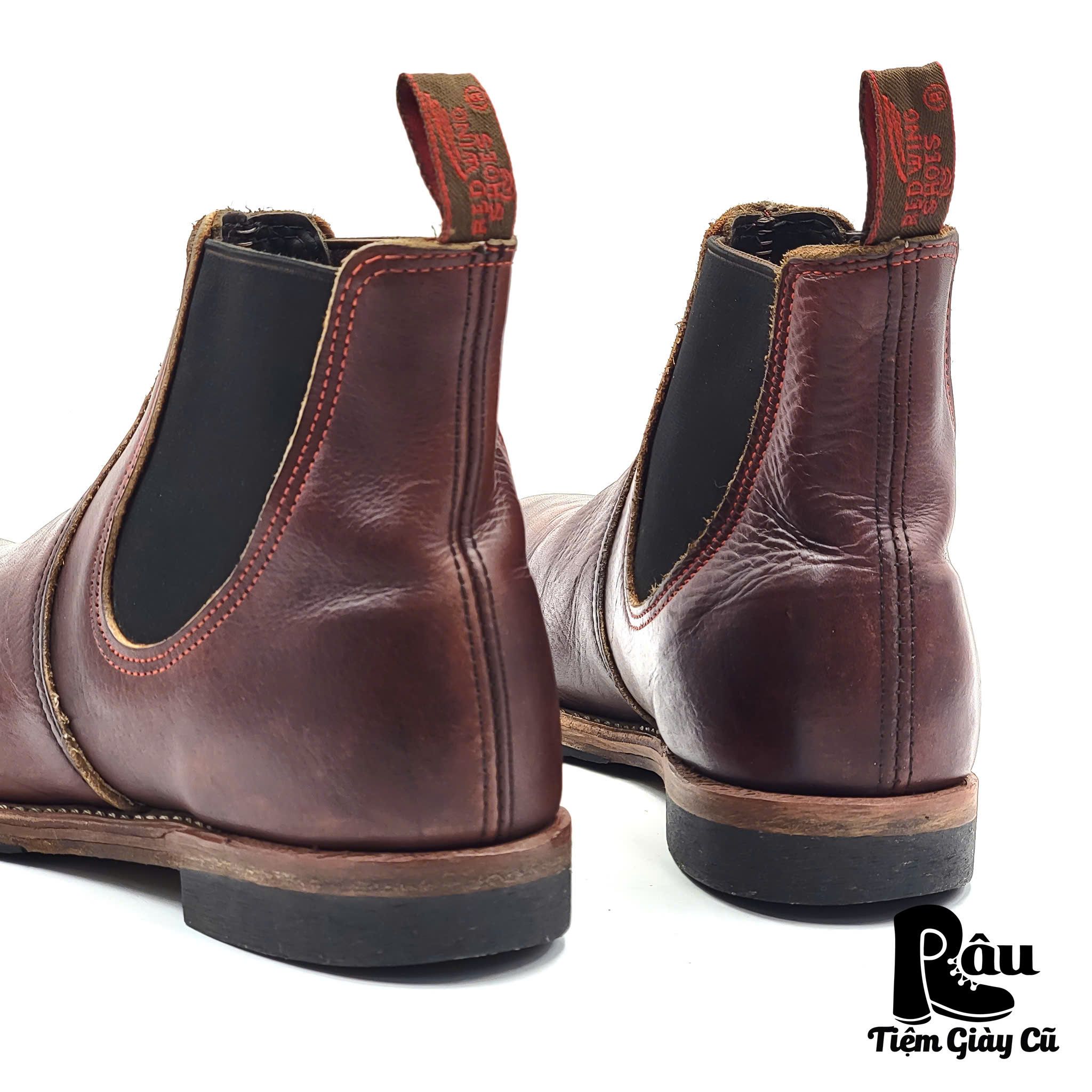 |SIZE 41| RED WING 2917 CHELSEA RANCHER BRIAL OIL SLICK Z41-6625