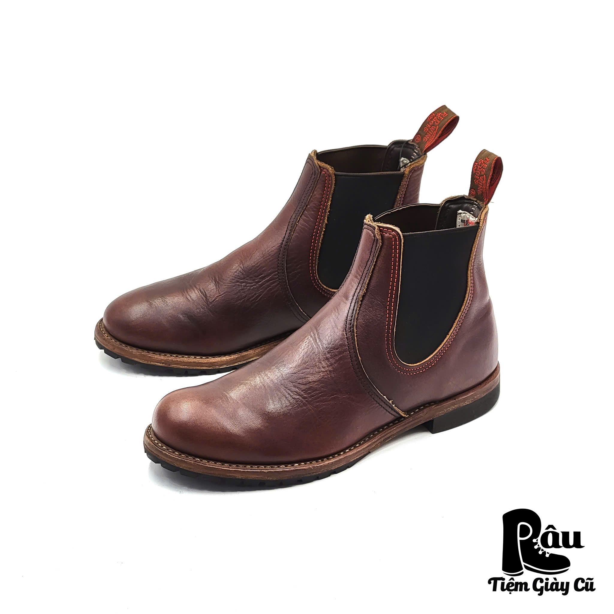 |SIZE 41| RED WING 2917 CHELSEA RANCHER BRIAL OIL SLICK Z41-6625